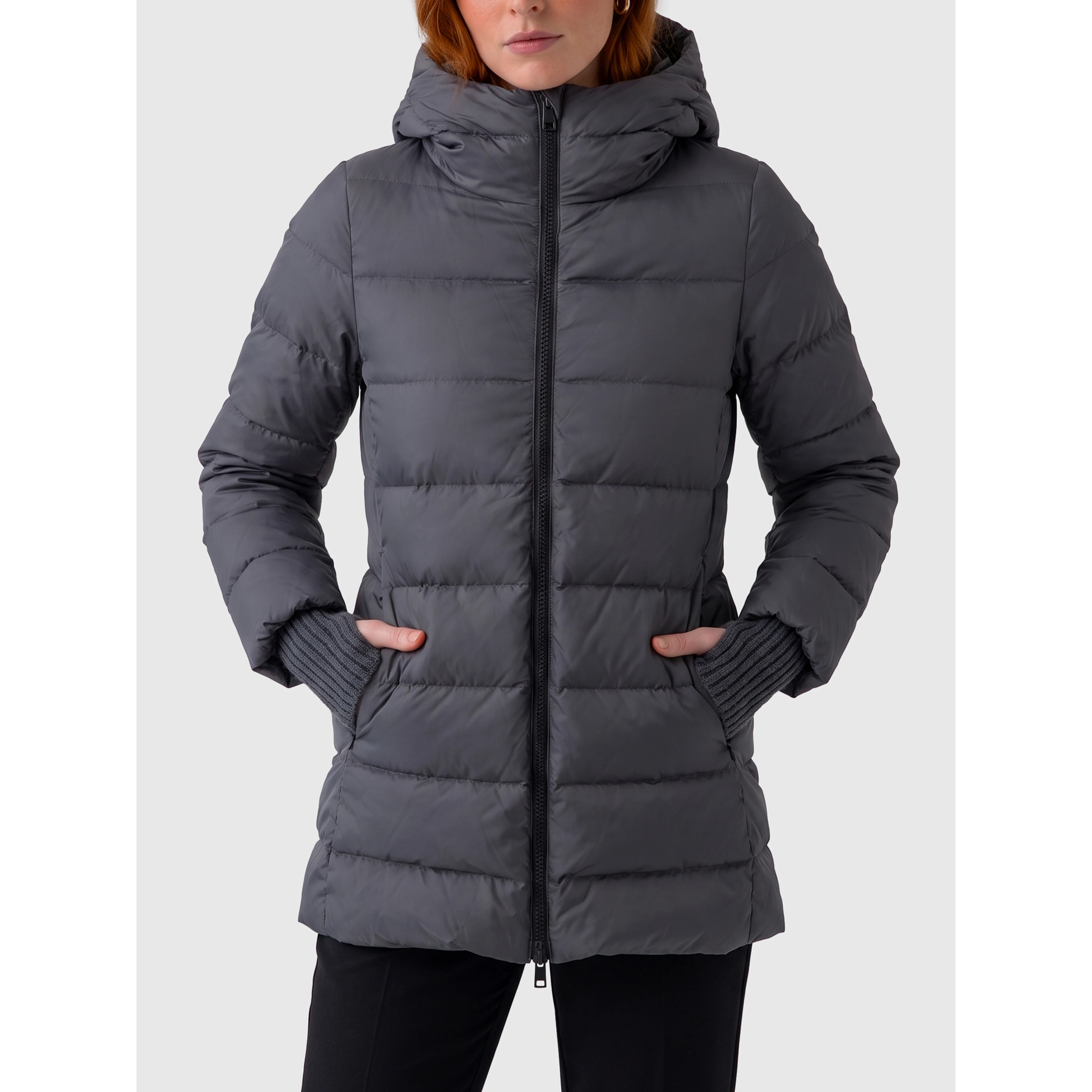 2-layer nylon puffer jacket