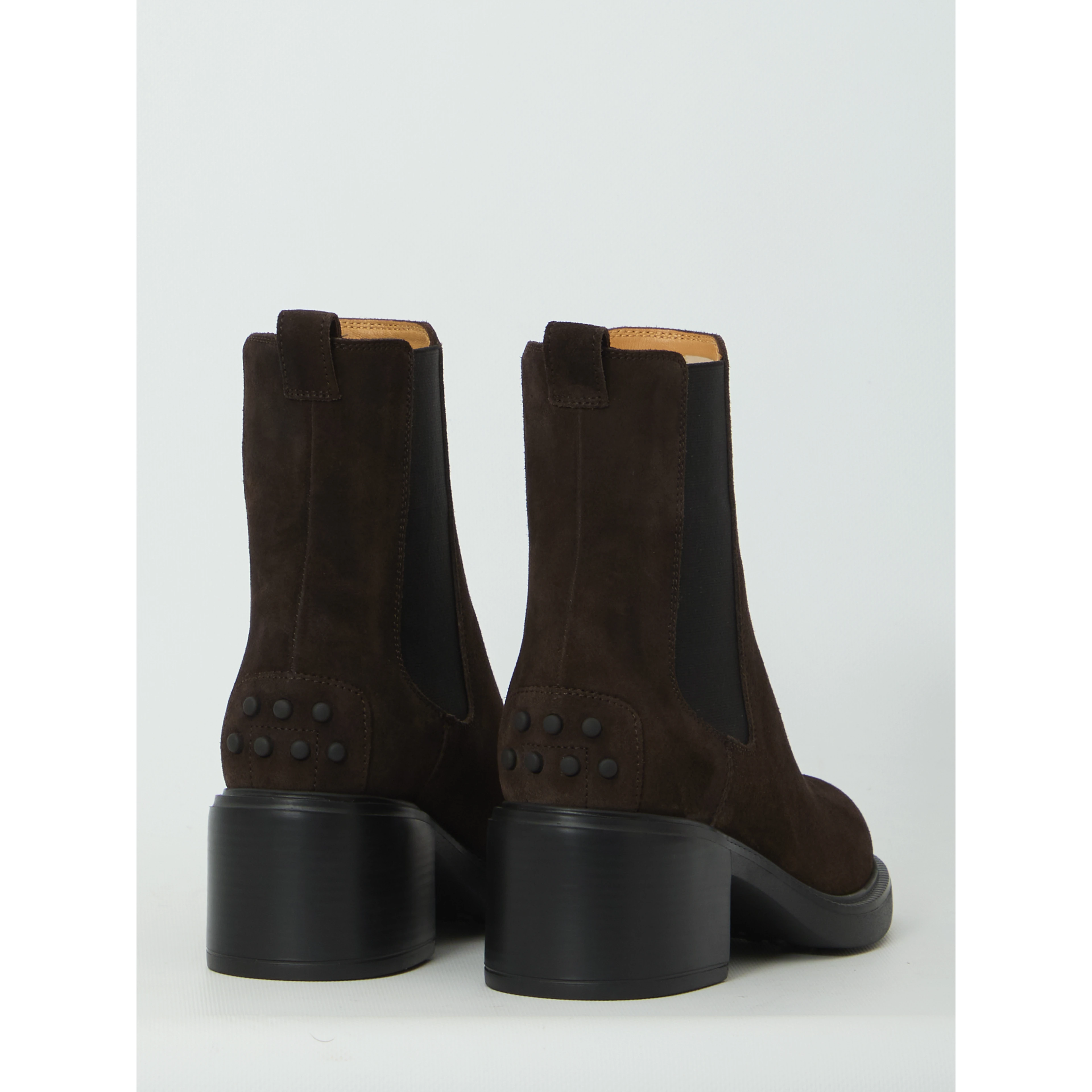 Suede ankle boot
