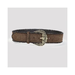 Etro Paisley Suede Belt