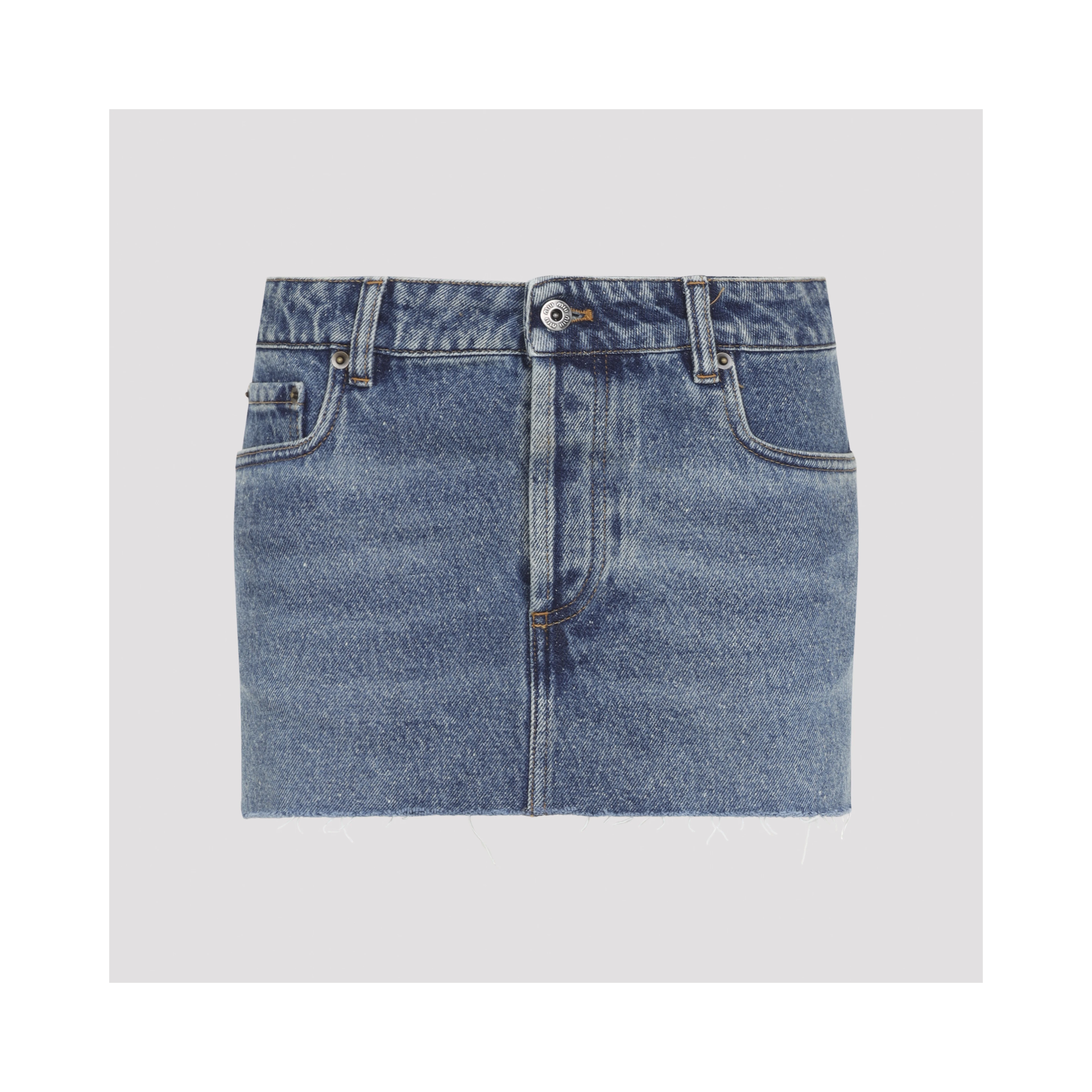 Miu Miu Denim Skirt