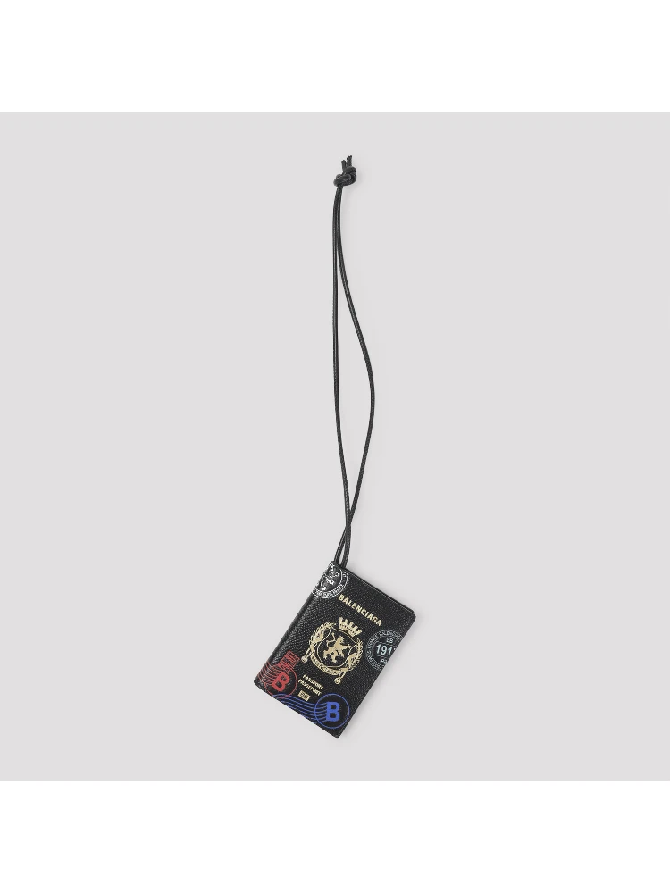 Balenciaga Passport Card Holder Keyring