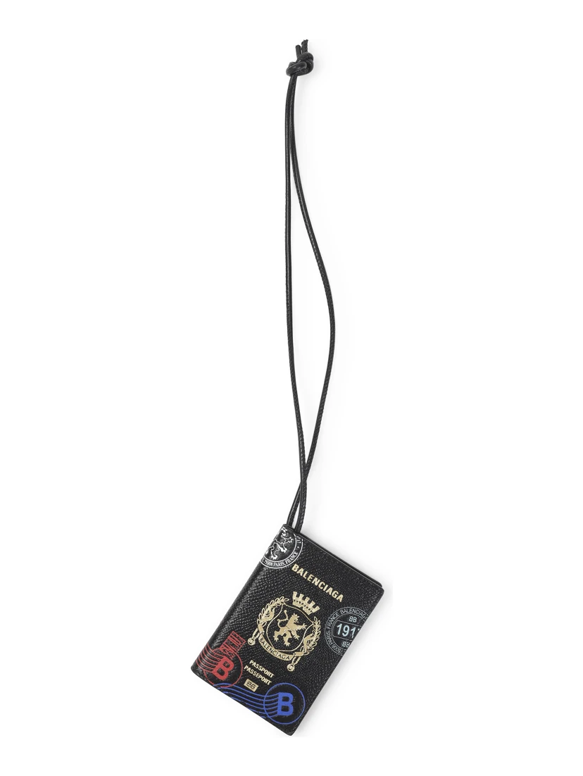Balenciaga Passport Card Holder Keyring