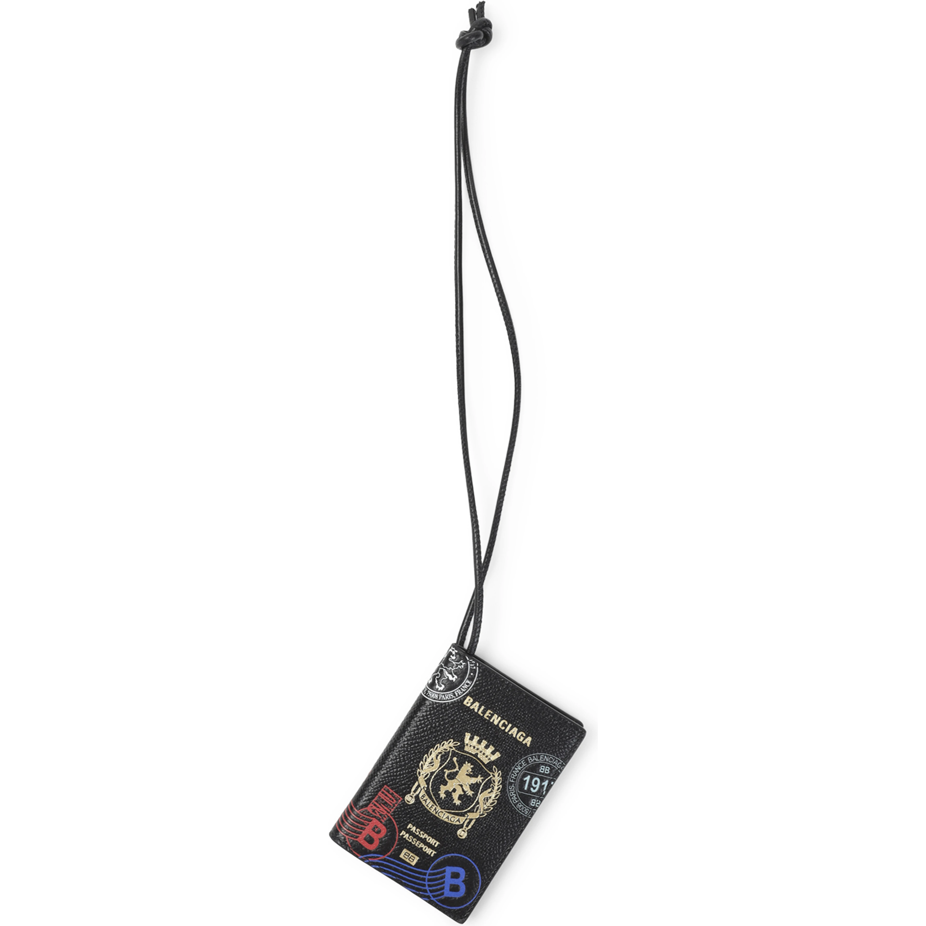Balenciaga Passport Card Holder Keyring