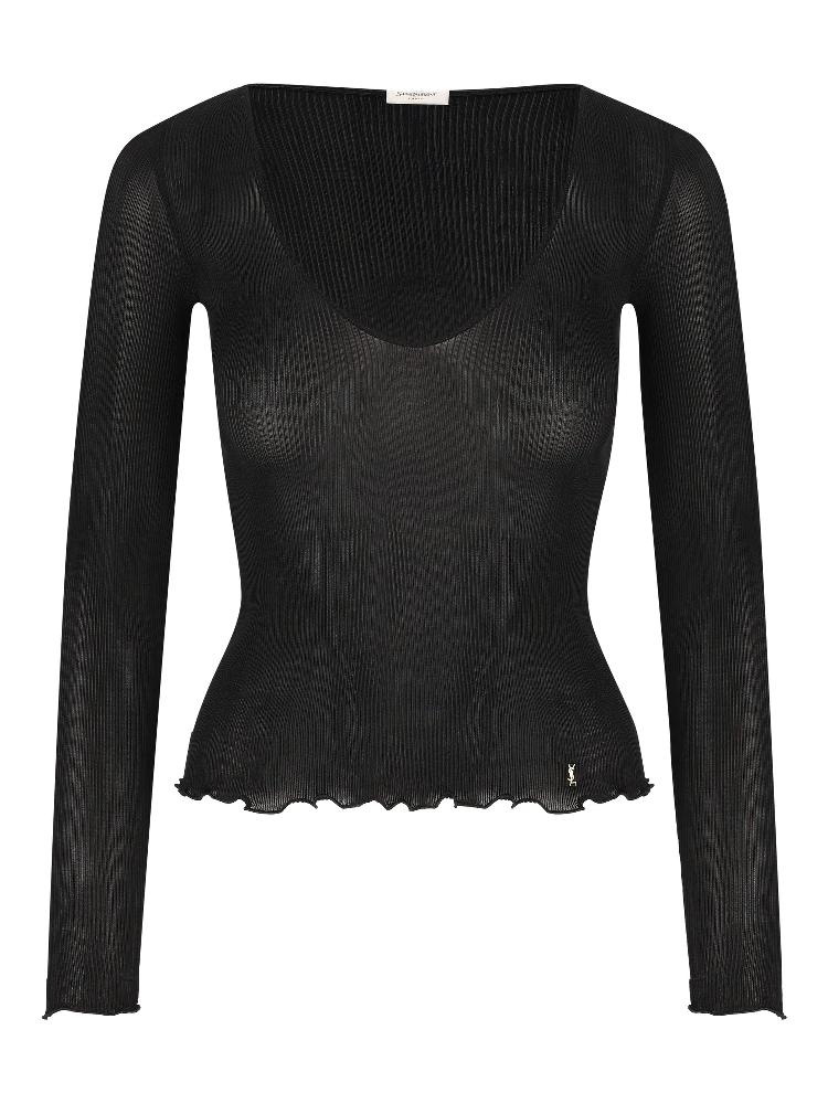 Saint Laurent  Sweaters Black