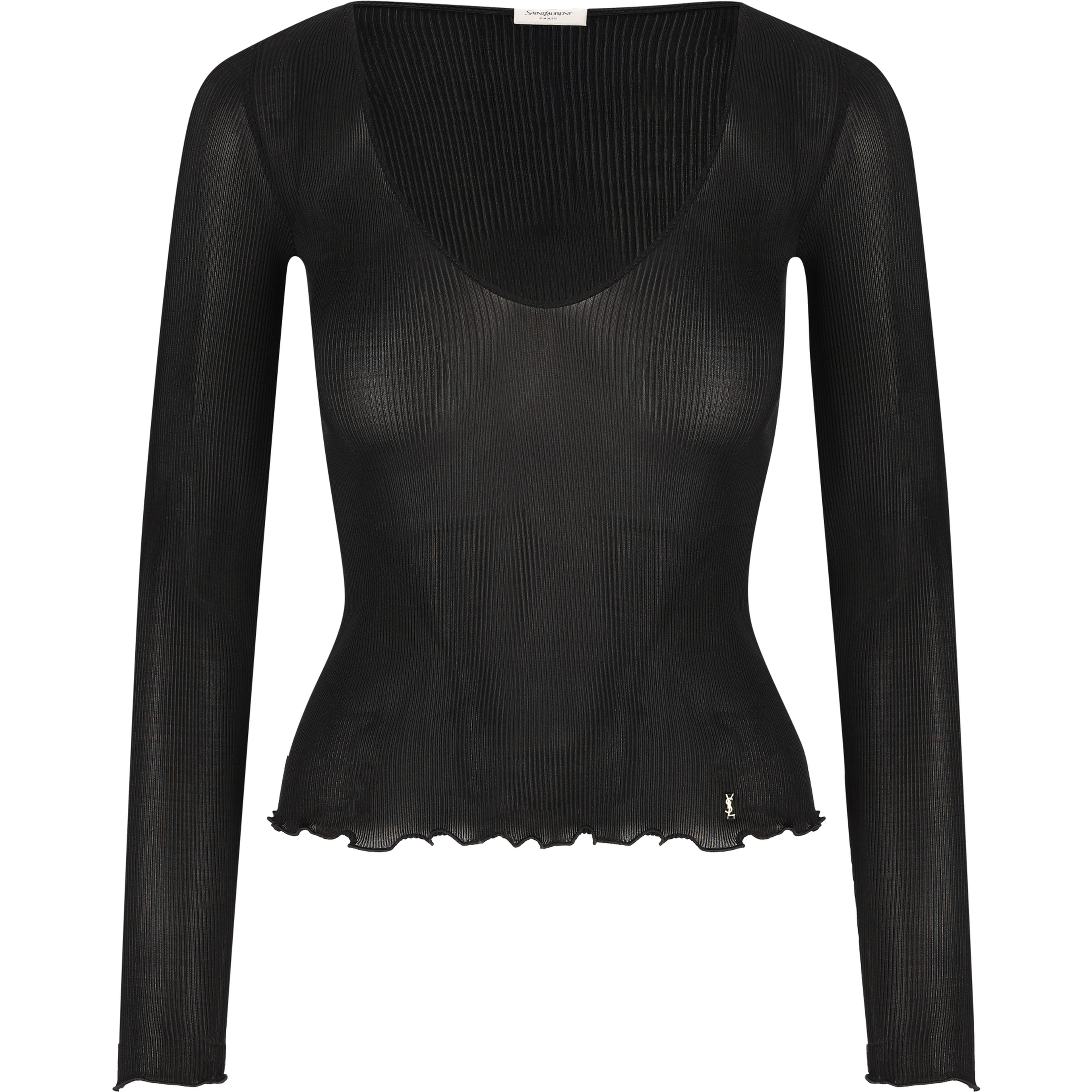 Saint Laurent Sweaters Black