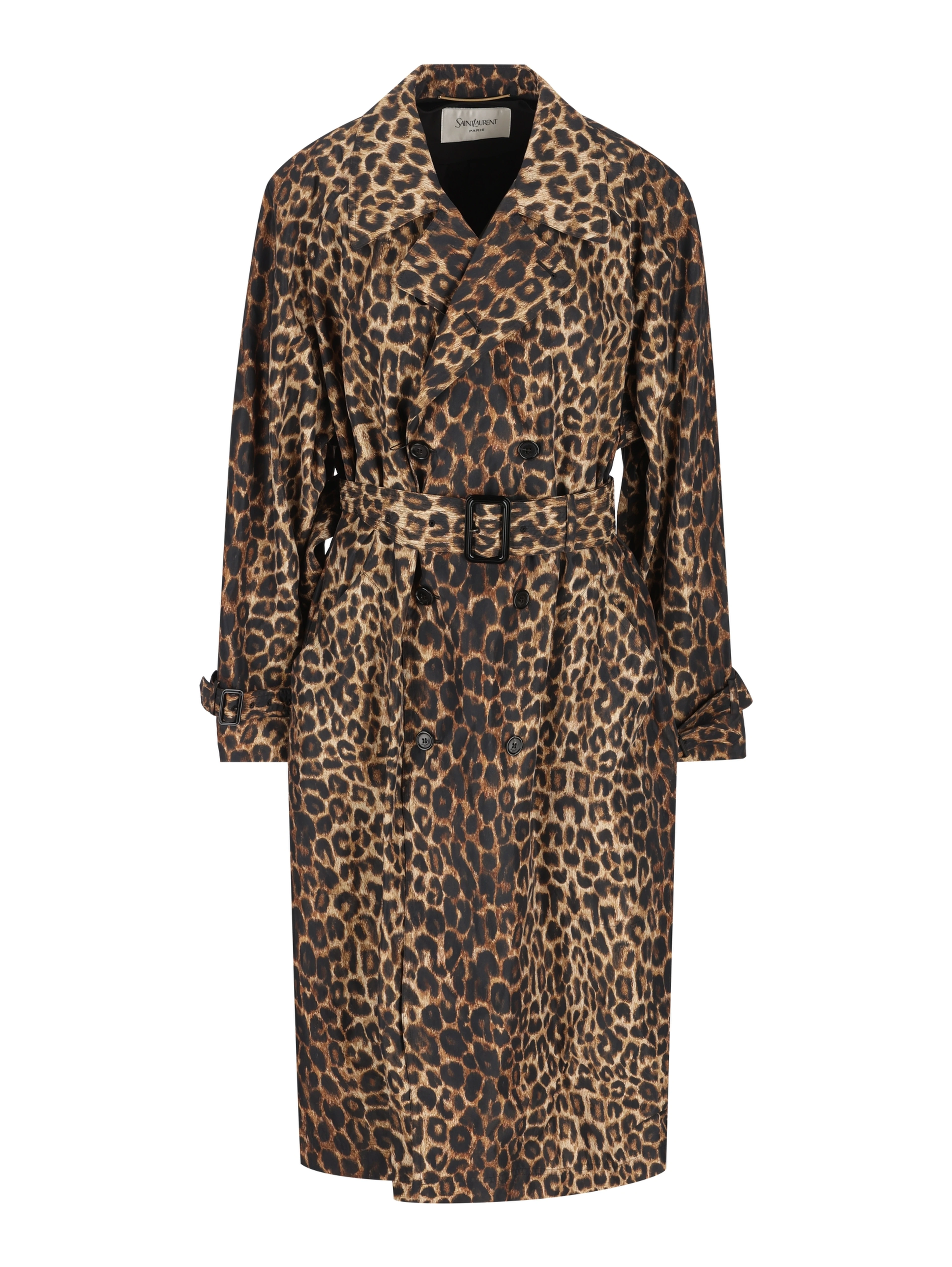 Saint Laurent Coats Brown