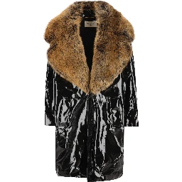Saint Laurent  Coats Black