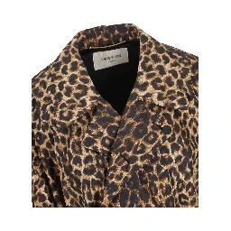 Saint Laurent  Coats Brown