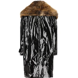 Saint Laurent  Coats Black