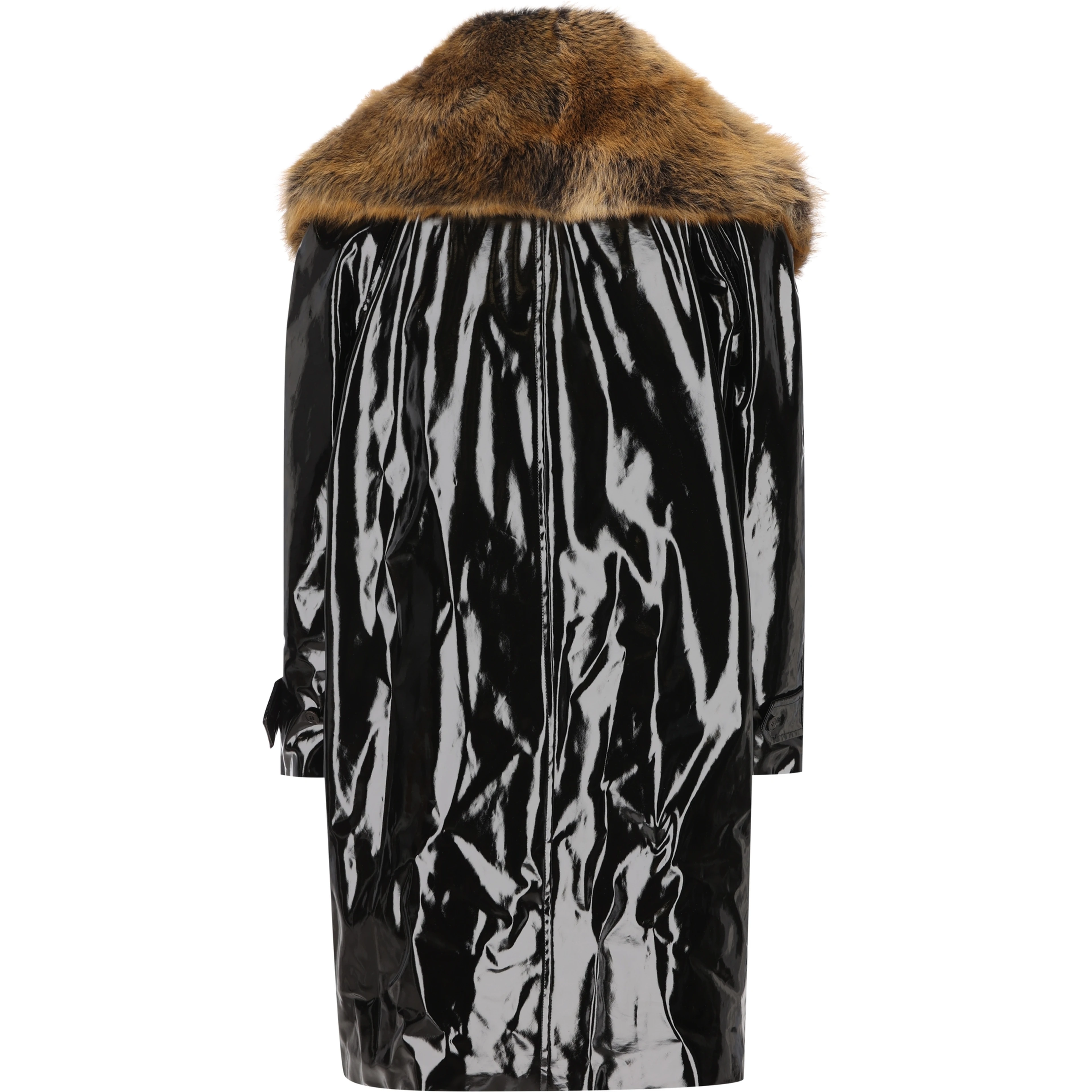 Saint Laurent Coats Black