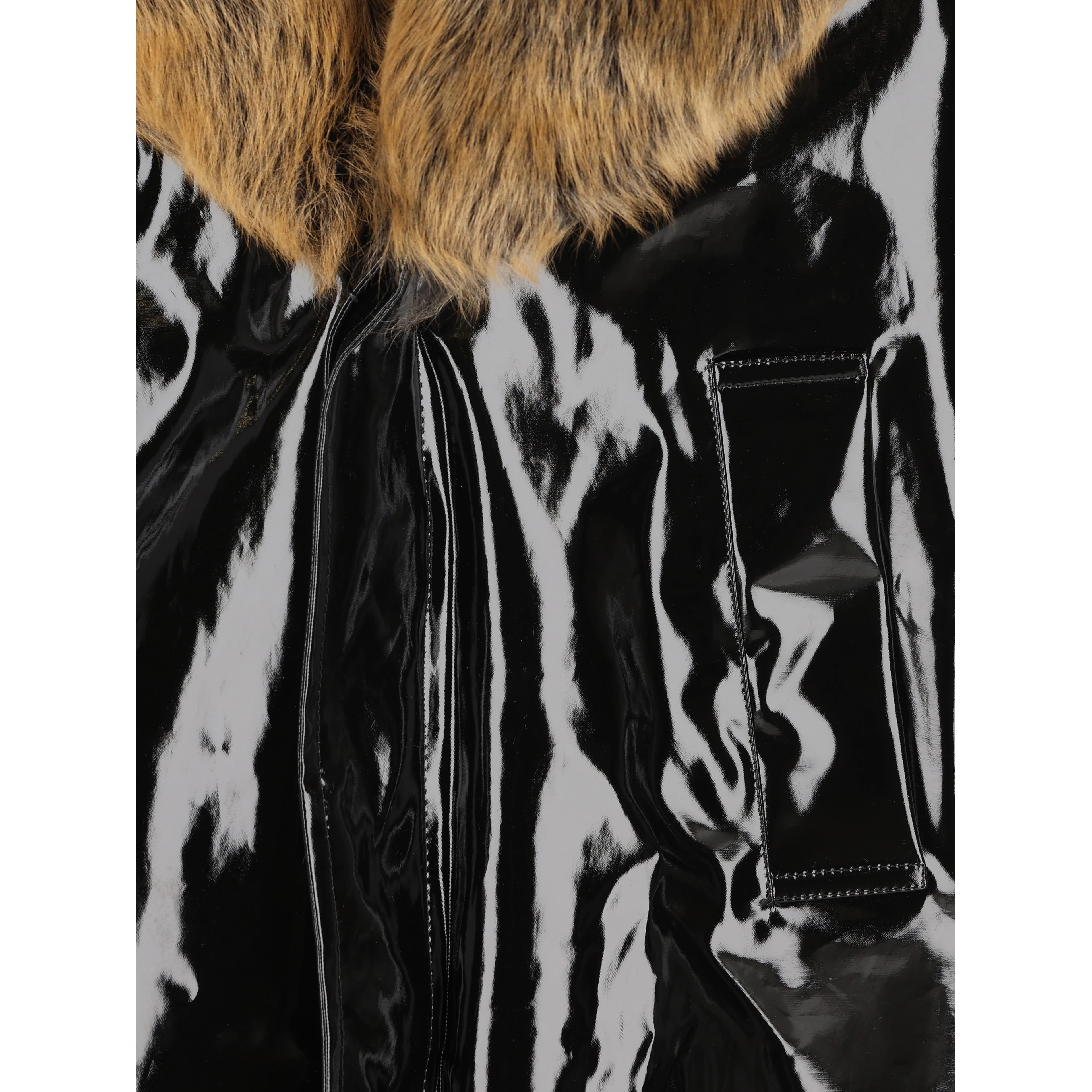 Saint Laurent Coats Black