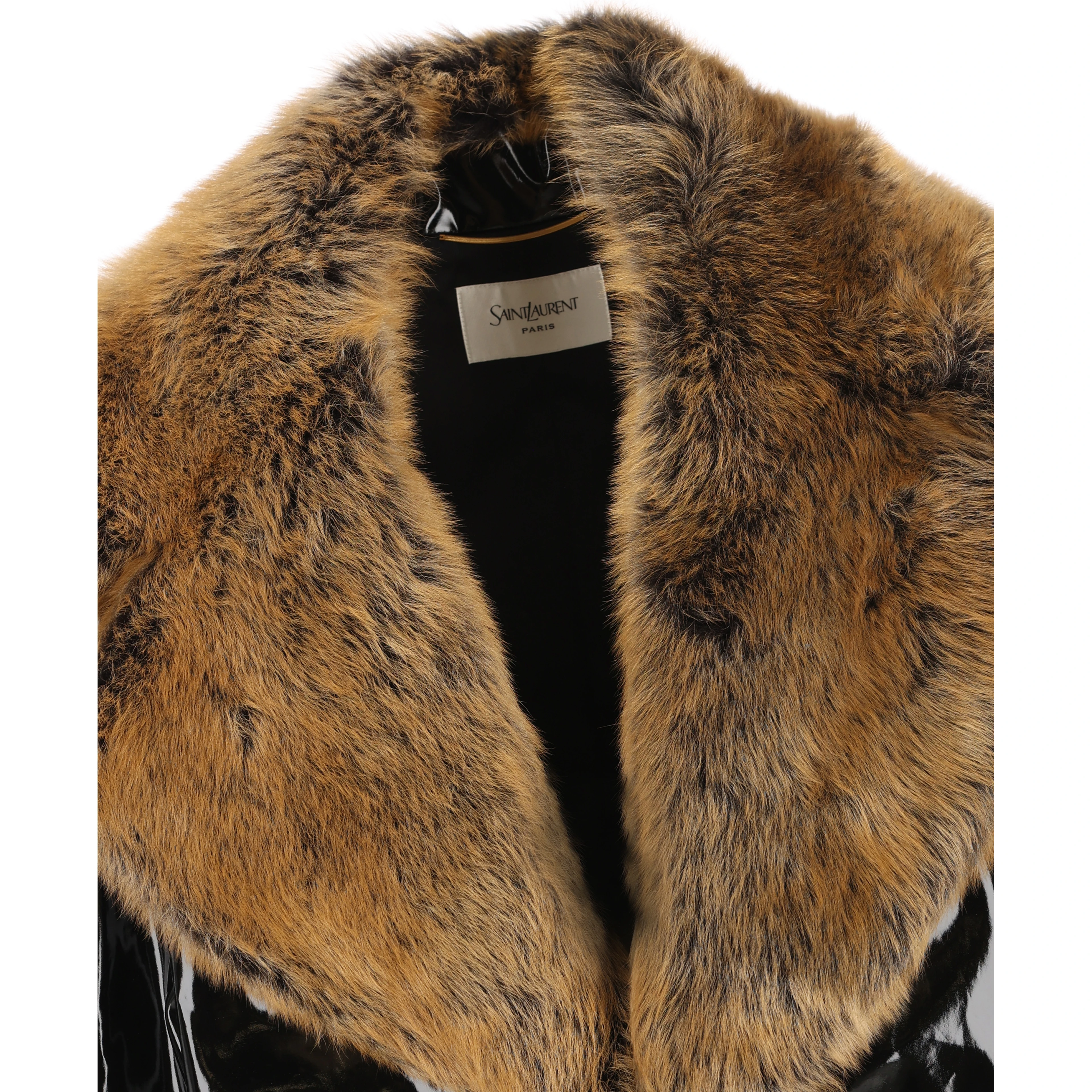 Saint Laurent Coats Black