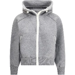 Gray Wool Bomber