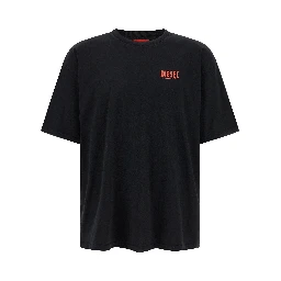 Black Cotton T-Shirt
