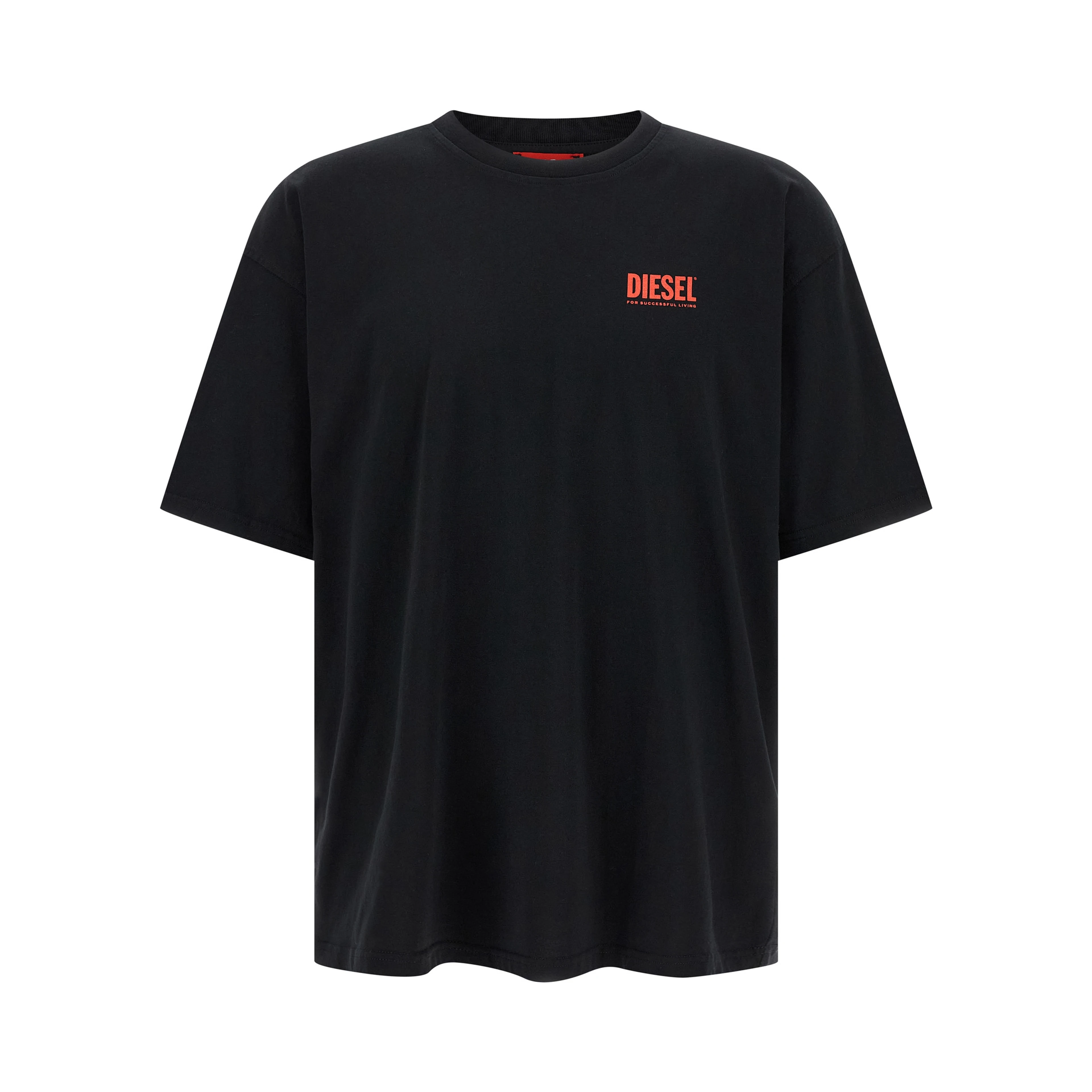 Black Cotton T-Shirt