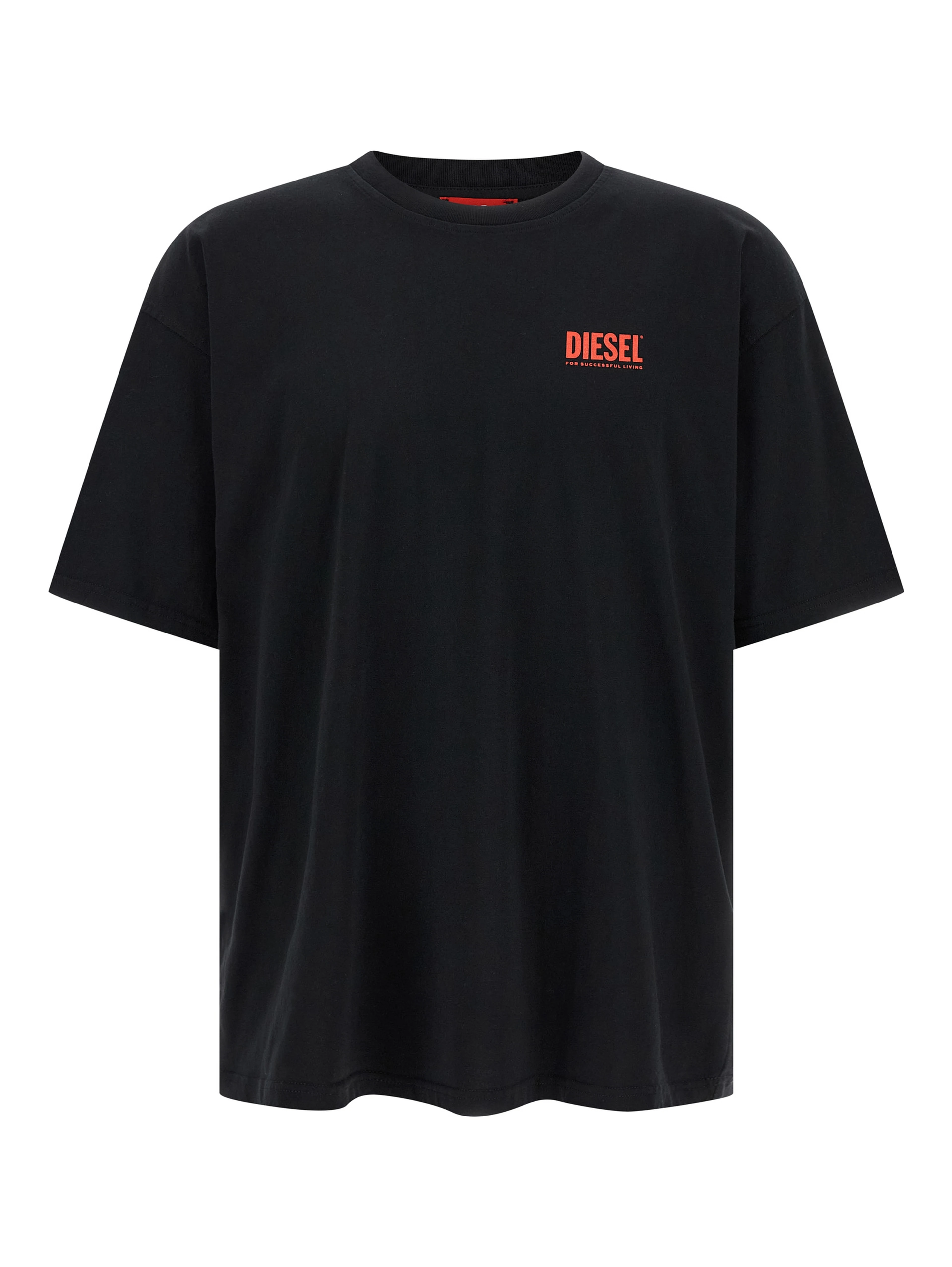 Black Cotton T-Shirt