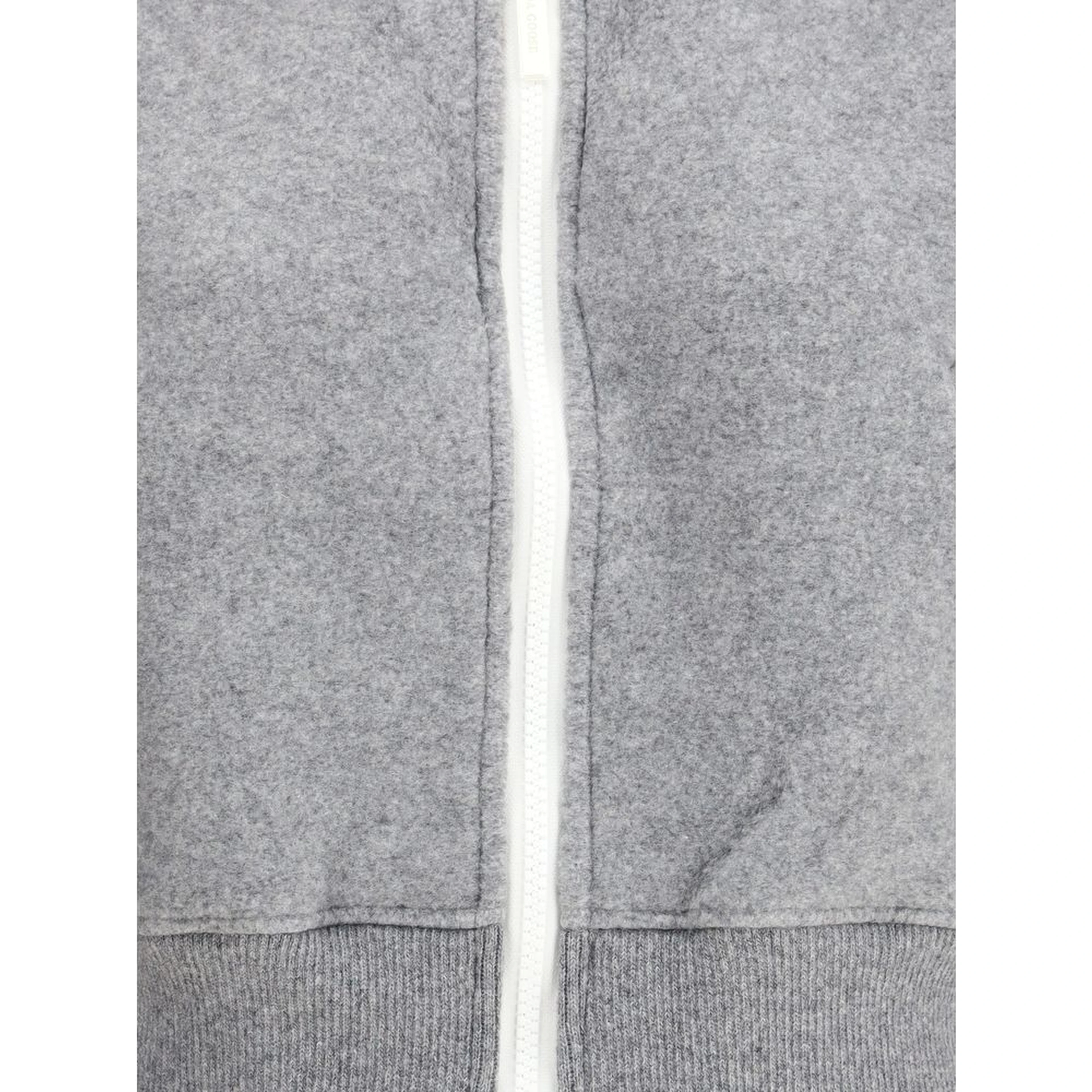 Gray Wool Bomber