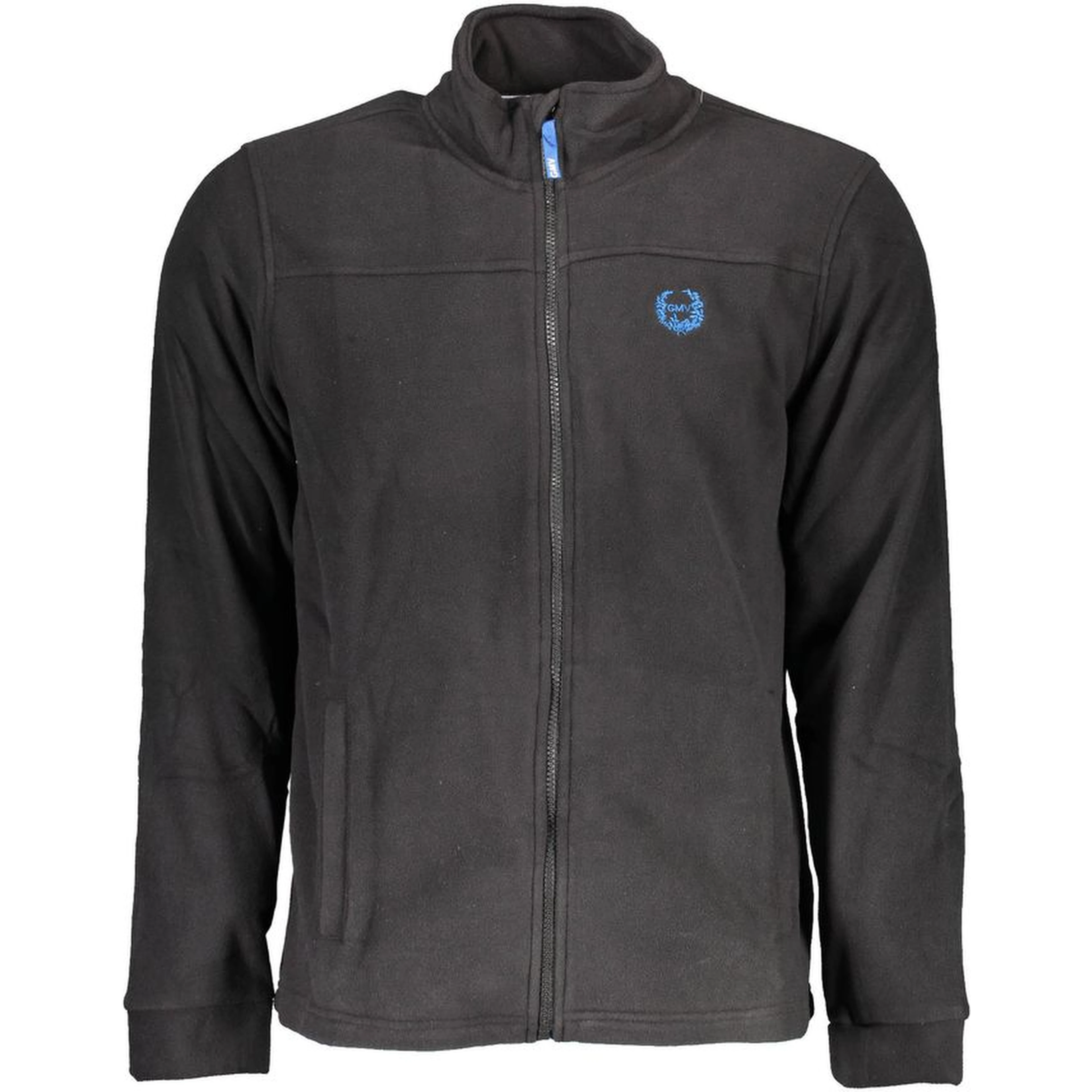 Black Polyester Men's Sweatshirt