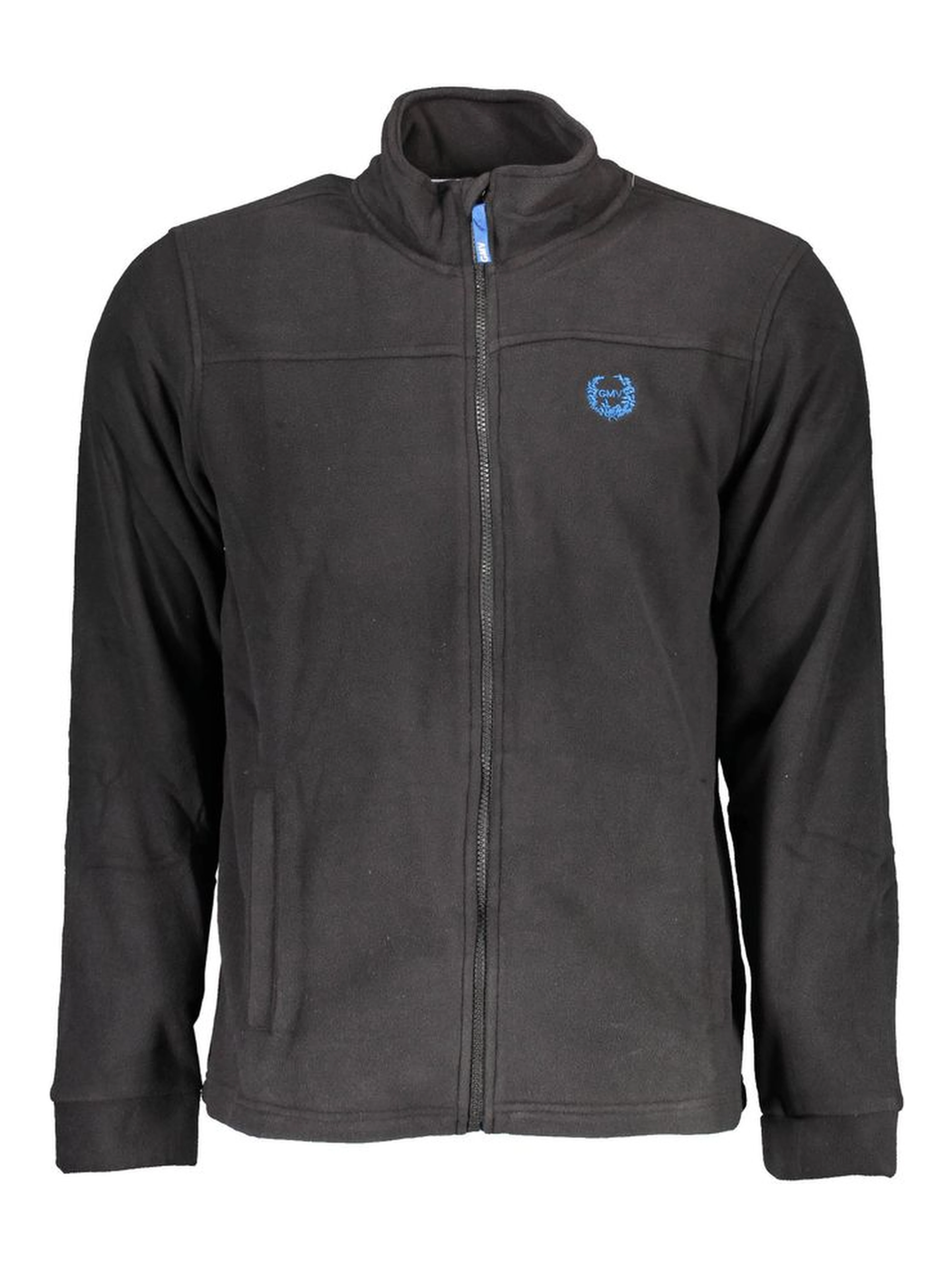 Black Polyester Men's Sweatshirt