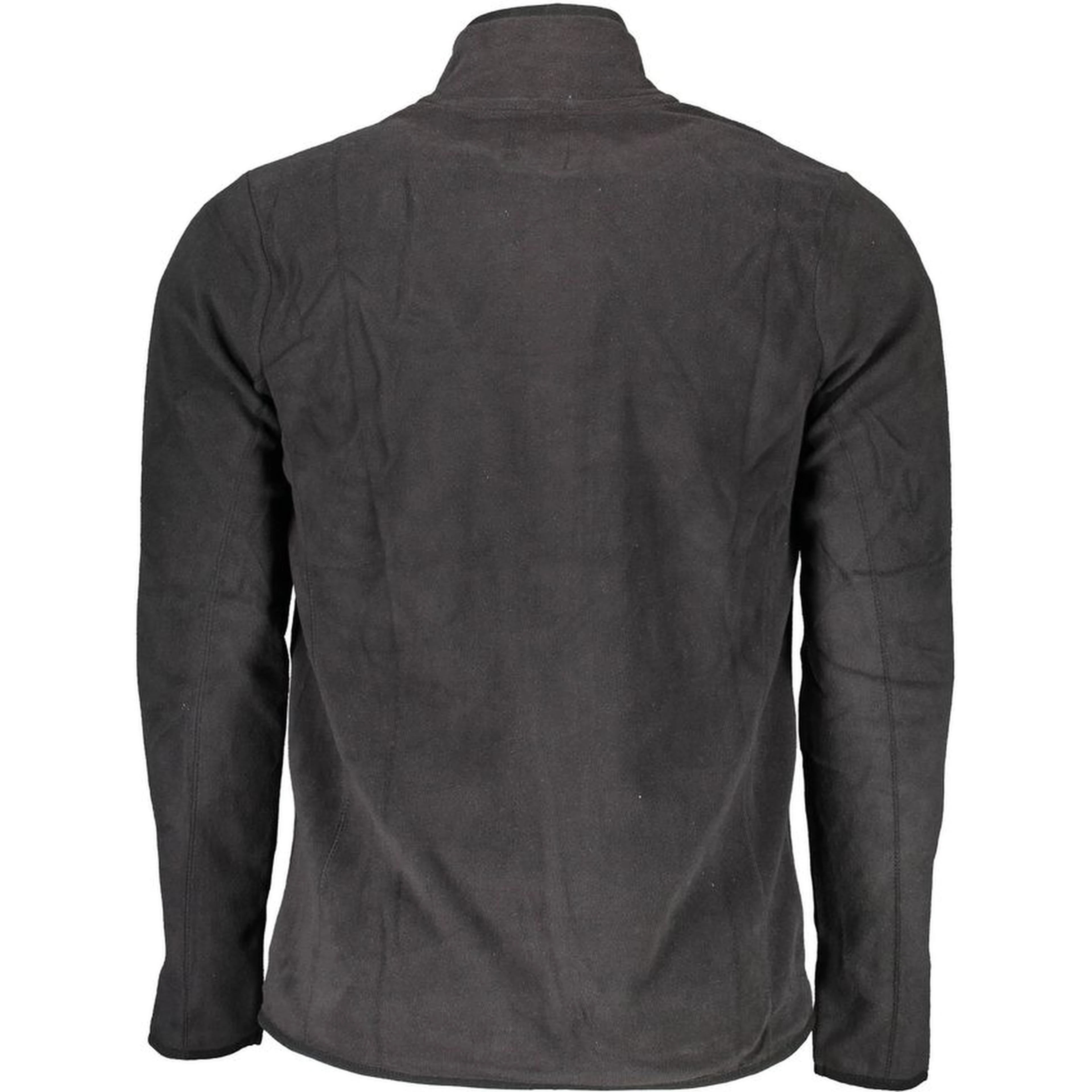 Black Polyester Men's Sweatshirt