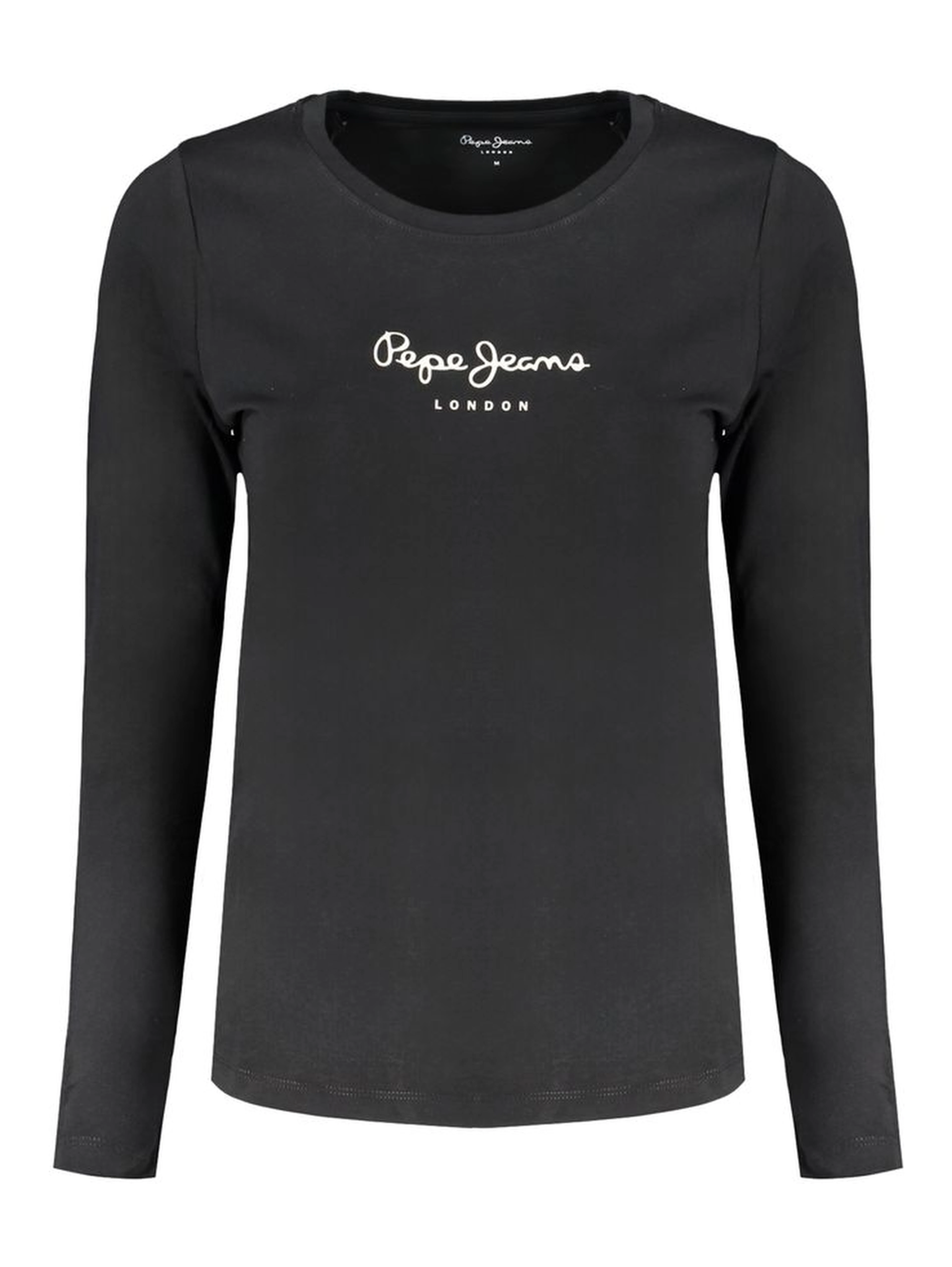 Black Cotton Women's T-Shirt