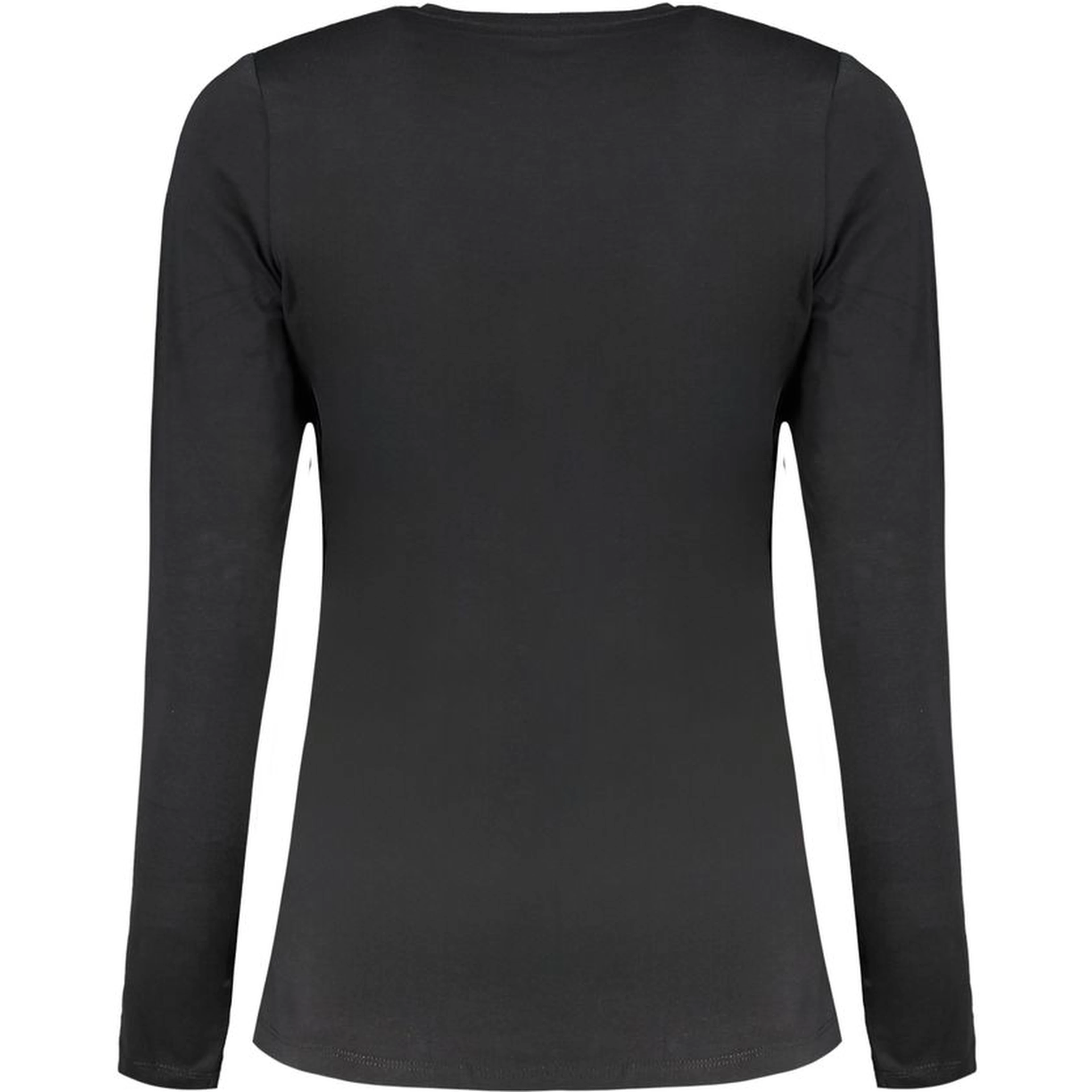Black Cotton Women's T-Shirt