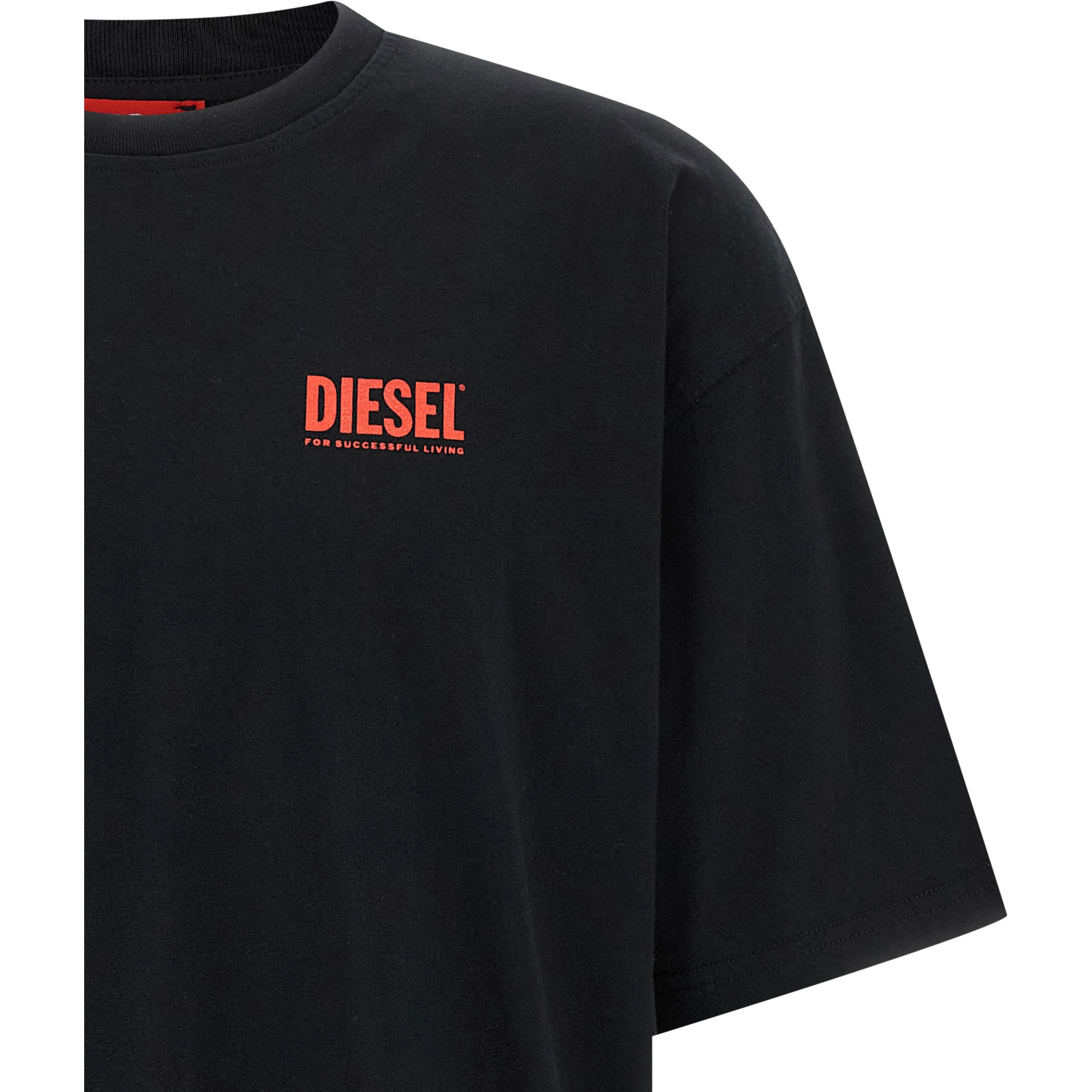 Black Cotton T-Shirt