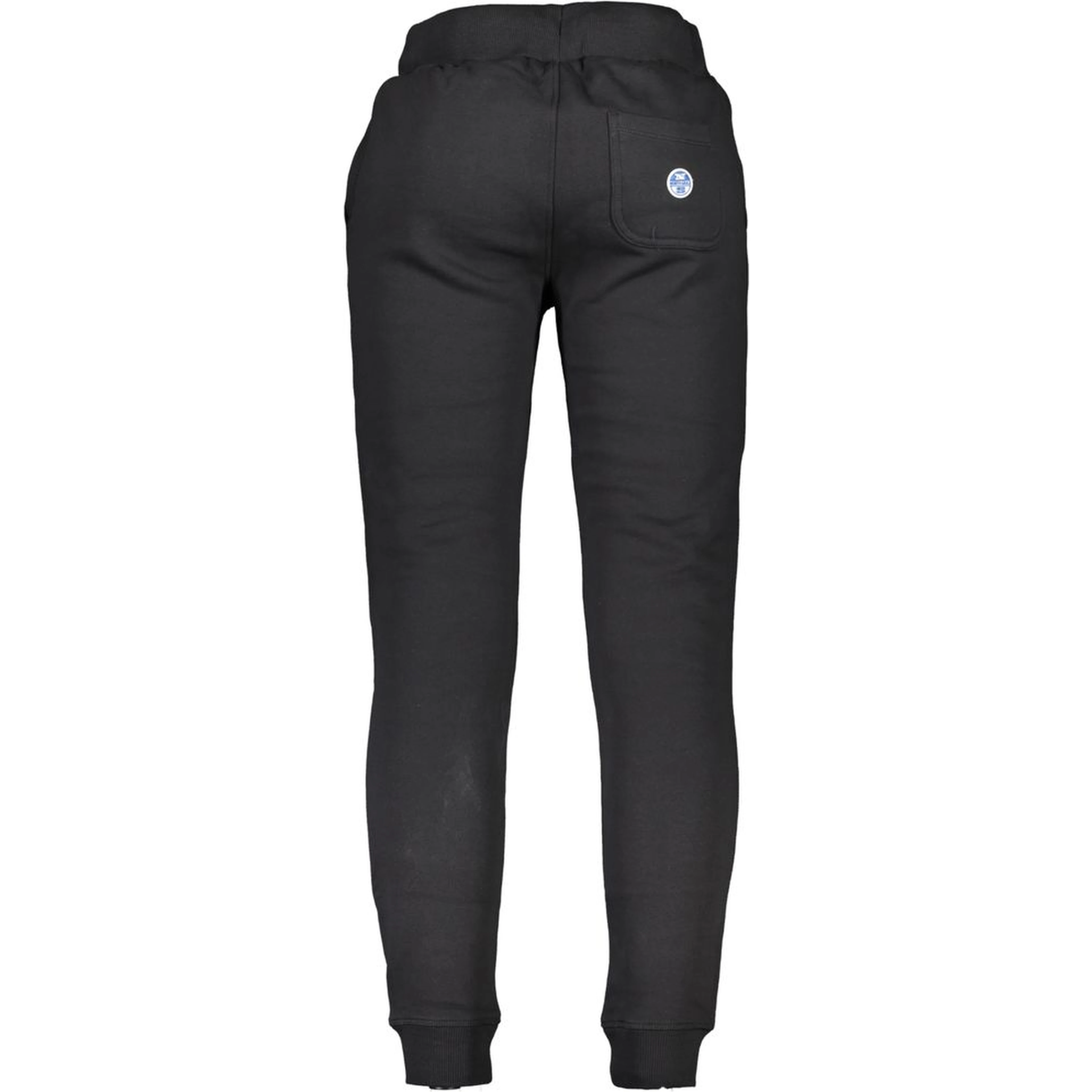 Black Cotton Men's Jogger Pants