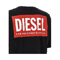 Black Cotton T-Shirt
