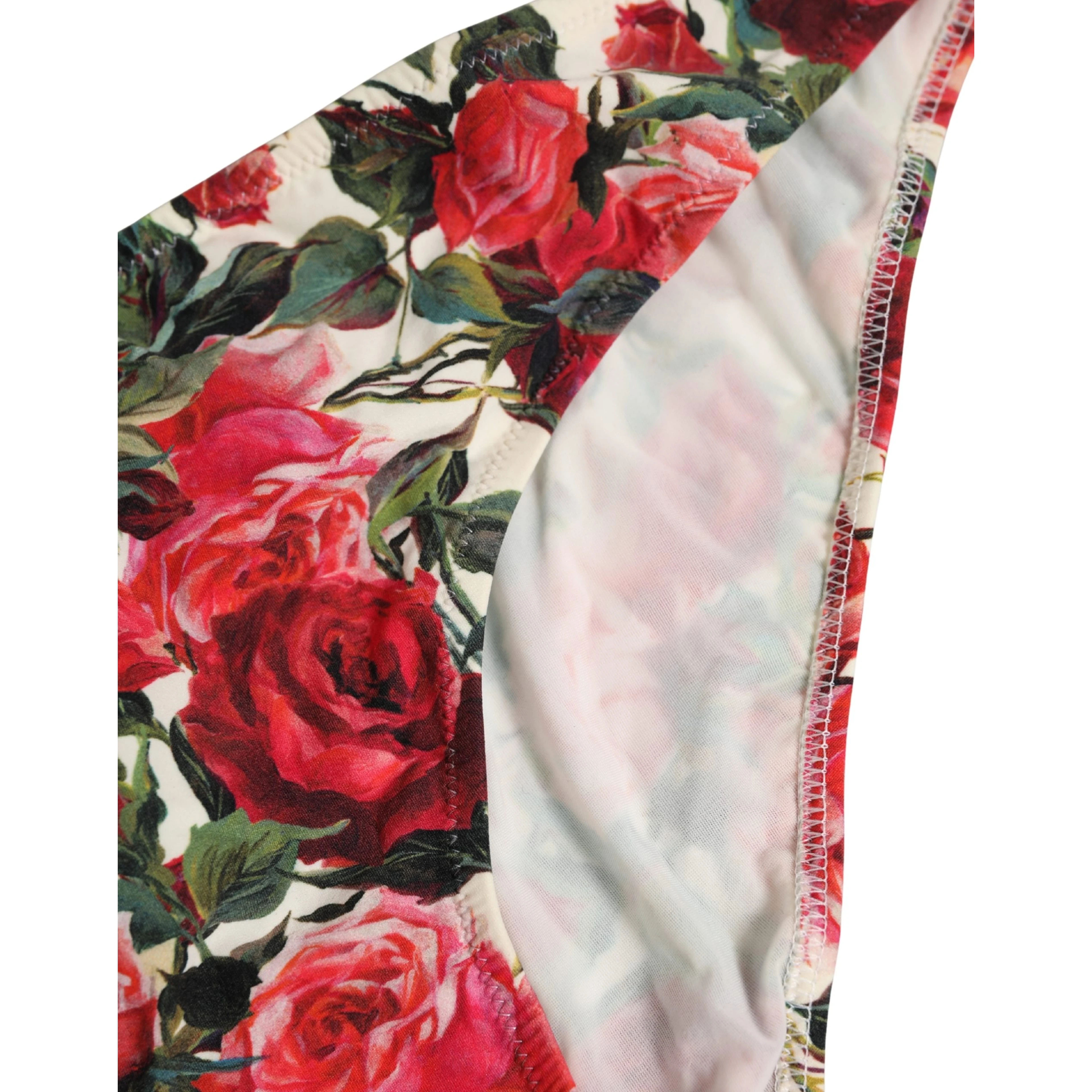 Multicolor Floral Print Beachwear Bikini Bottom