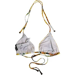Multicolor Floral Halter Beachwear Bikini Top