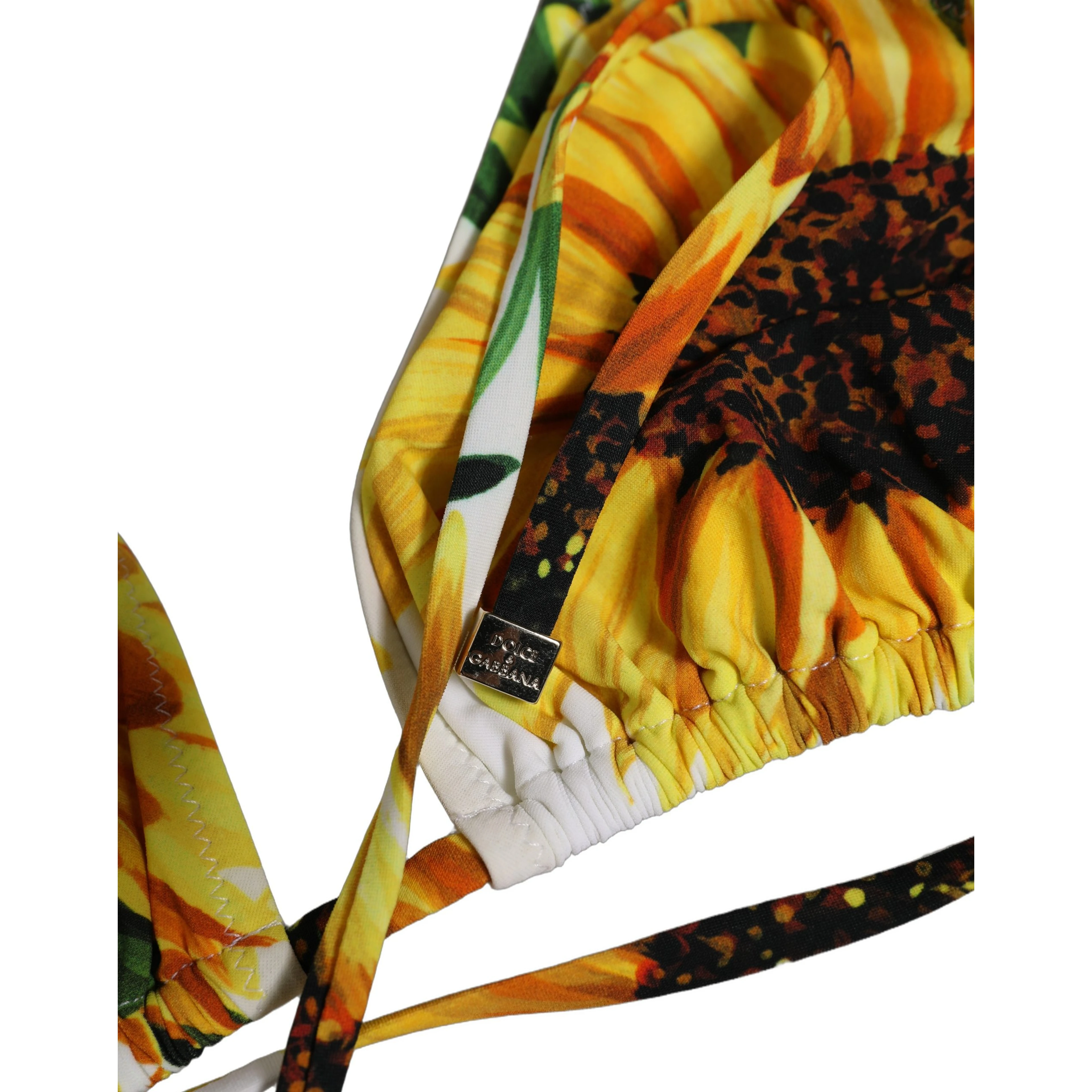 Multicolor Floral Halter Beachwear Bikini Top