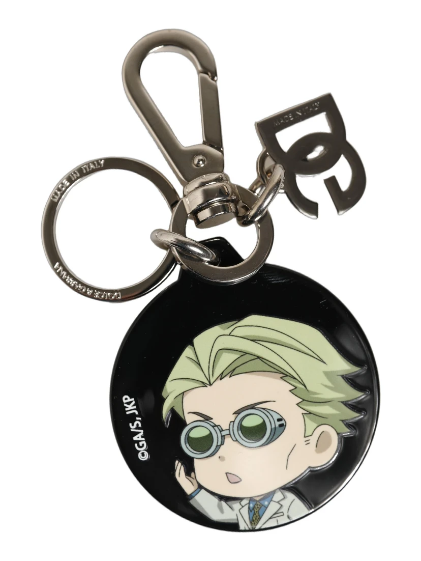 Black Kaisen Kento Nanami Charm Metal Keychain Keyring
