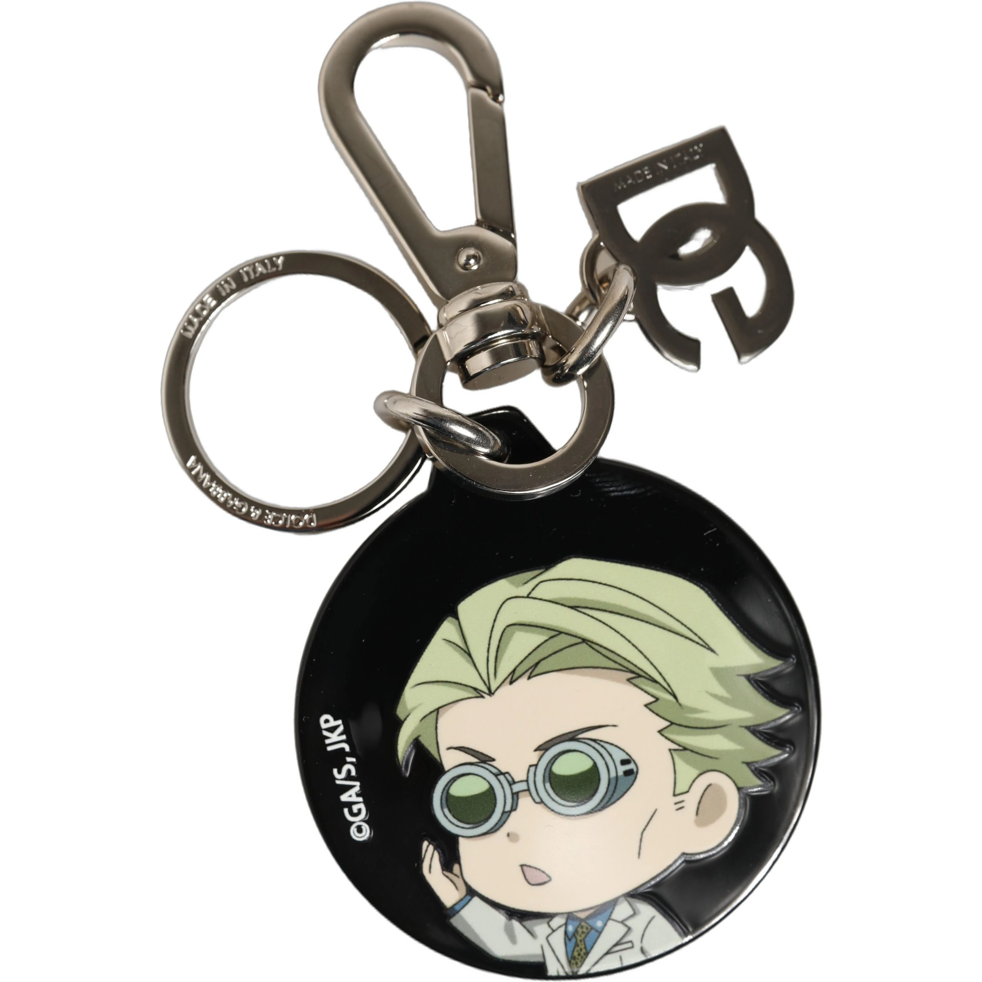 Black Kaisen Kento Nanami Charm Metal Keychain Keyring