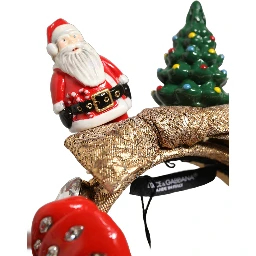 Multicolor Glittery Christmas Themed Headwear Headband