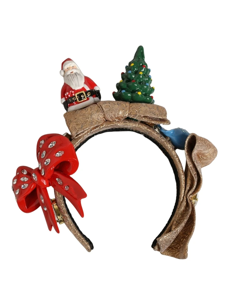 Multicolor Glittery Christmas Themed Headwear Headband alternative