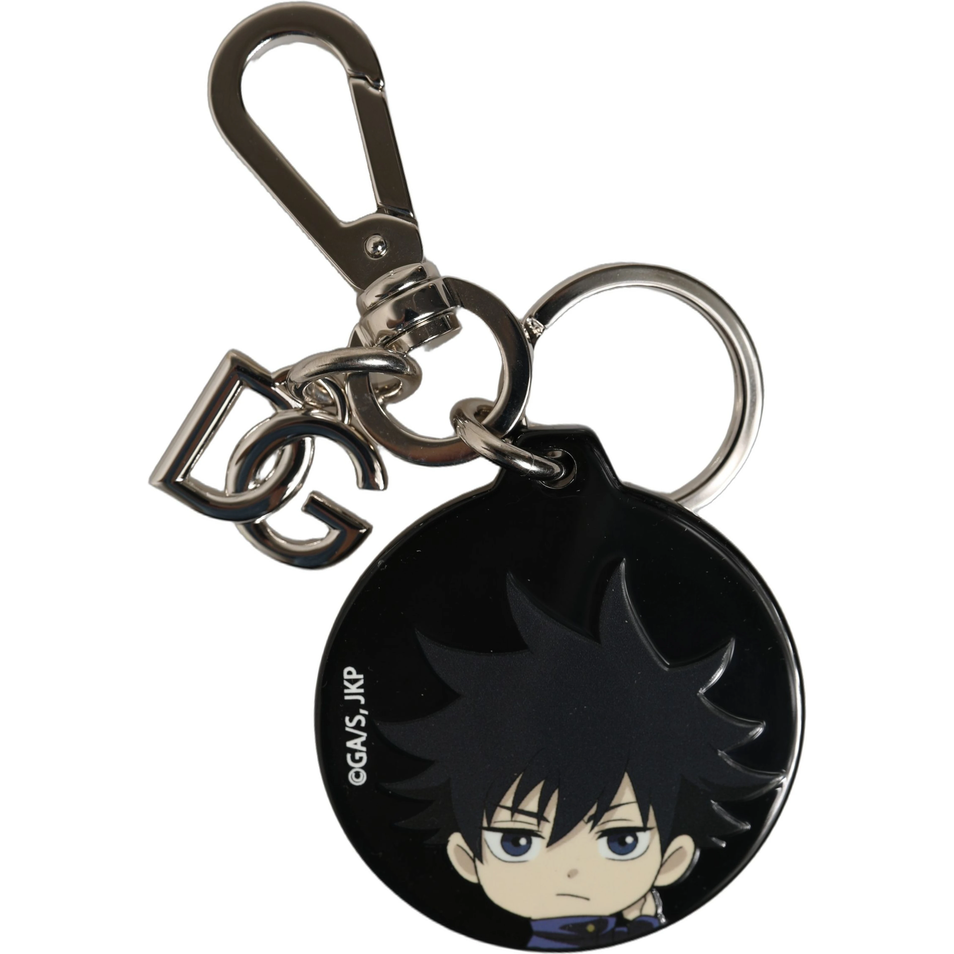 Black Fushiguro Megumi Charm Metal Keychain Keyring