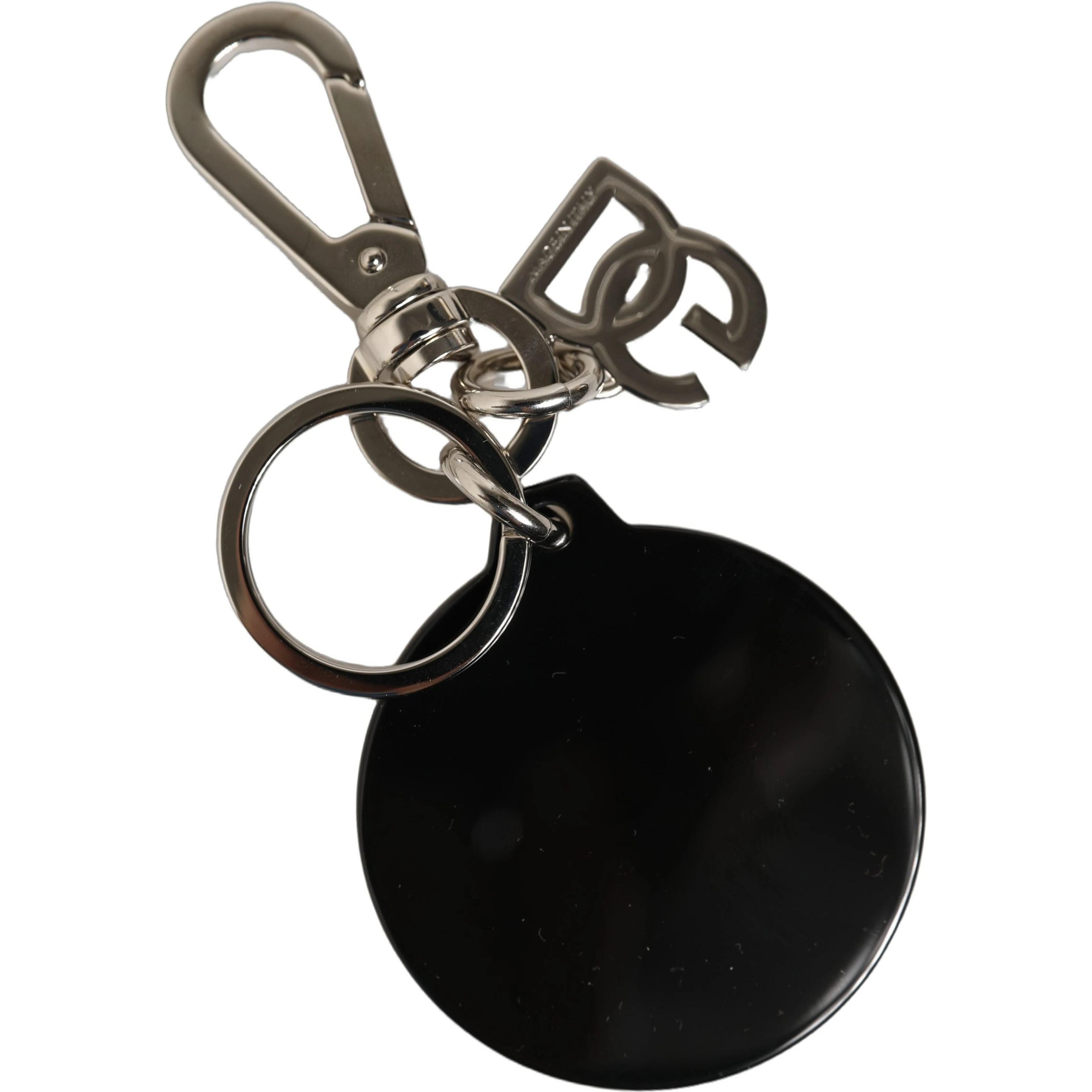 Black Kaisen Panda Chibi Charm Metal Keychain Keyring