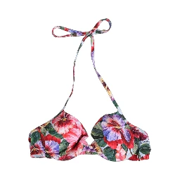 Top Multicolor Floral Print Beachwear Bikini