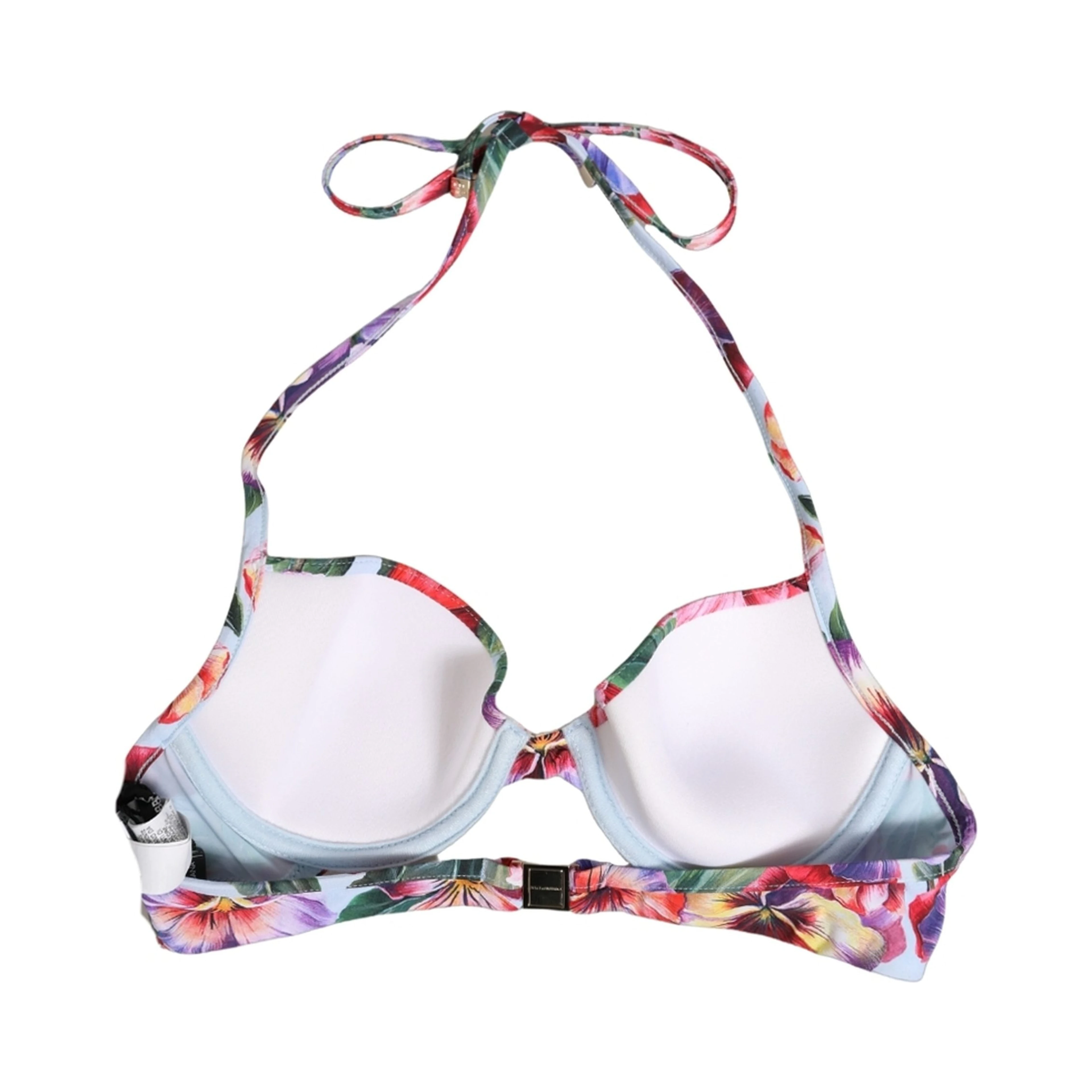 Top Multicolor Floral Print Beachwear Bikini