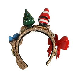 Multicolor Glittery Christmas Themed Headwear Headband