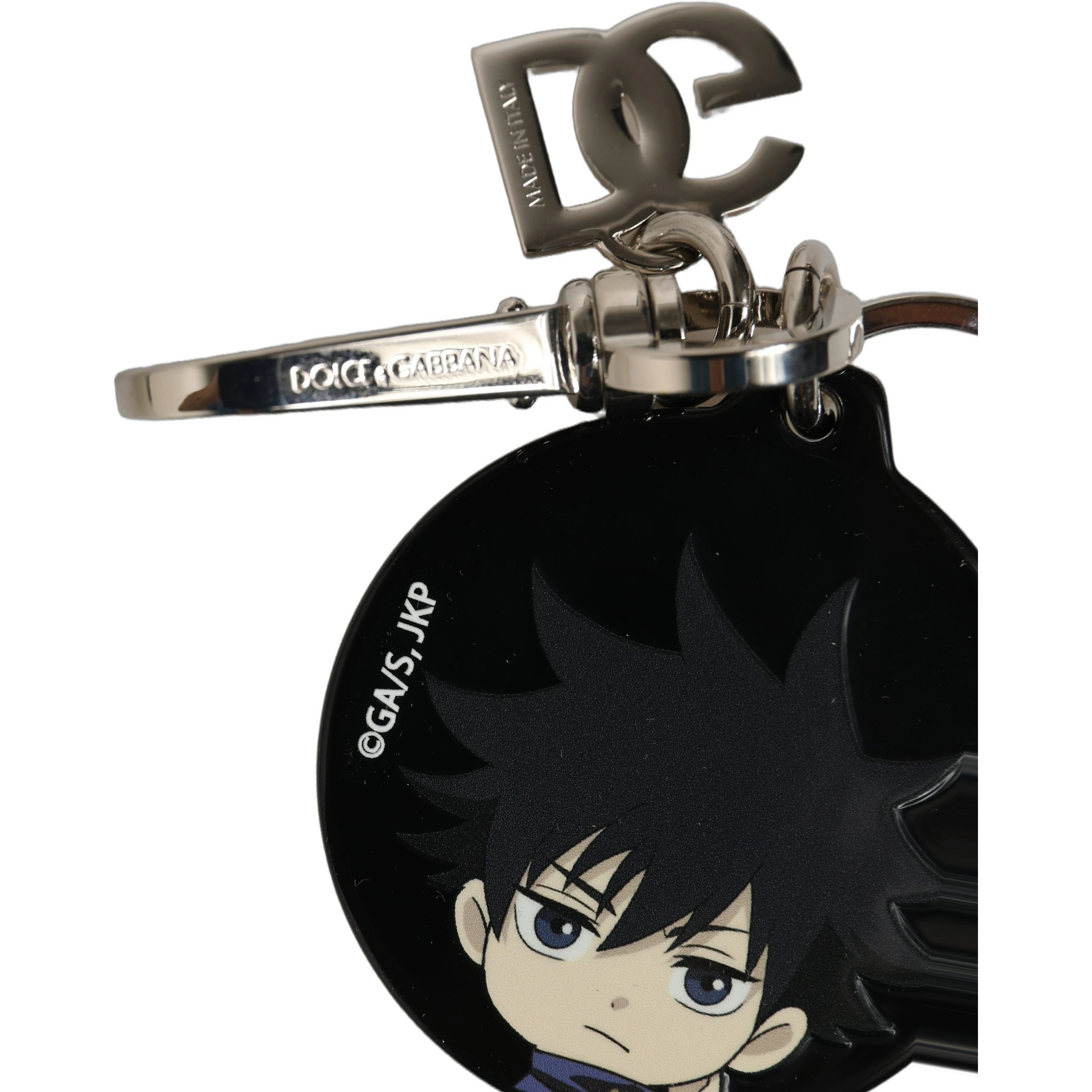 Black Fushiguro Megumi Charm Metal Keychain Keyring