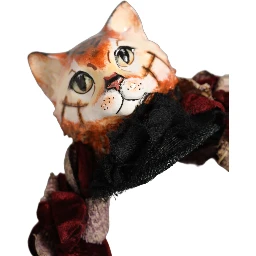 Multicolor Velvet Bengal Cat Silk Headwear Headband