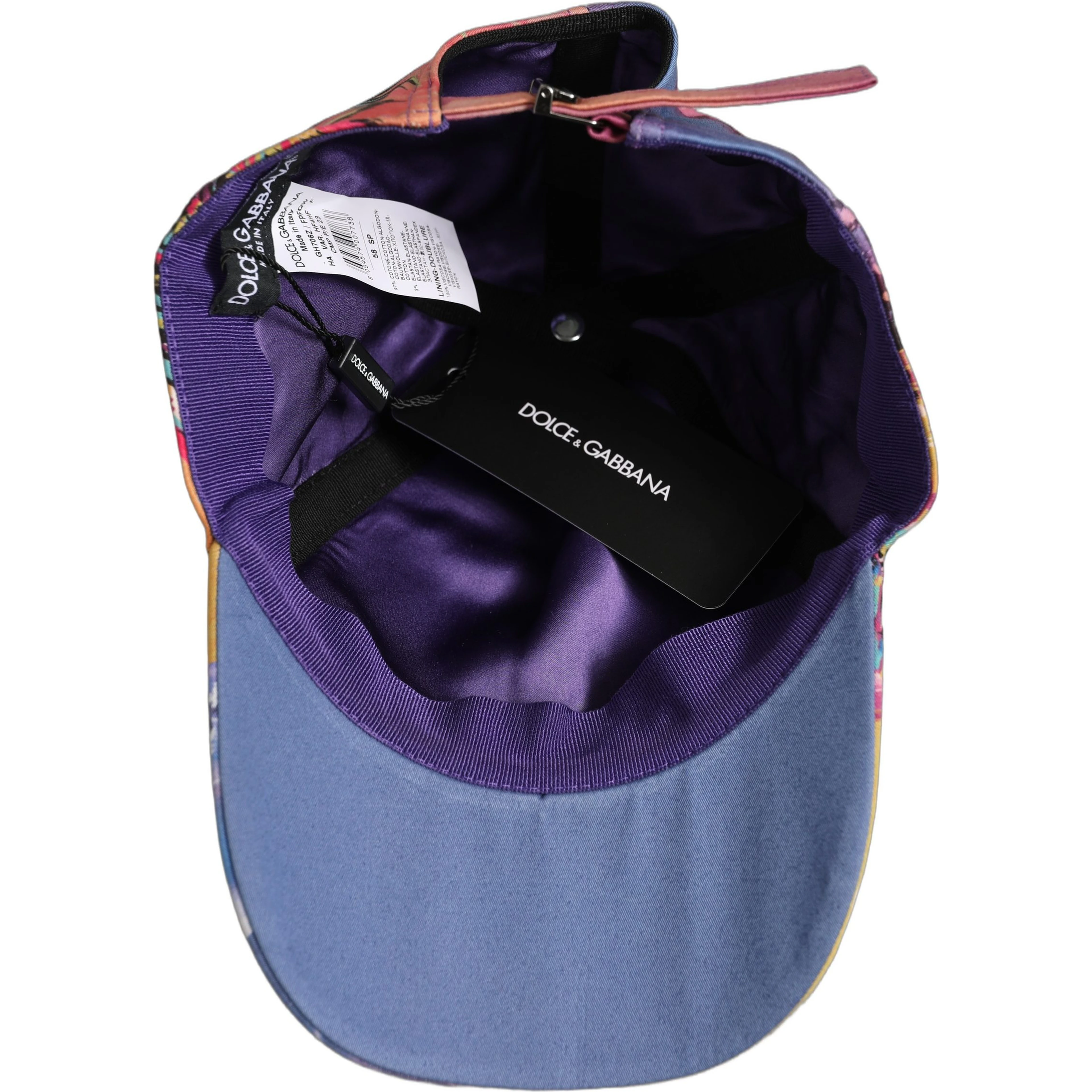 Multicolor Tropical Themed Baseball Capello Hat