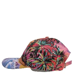 Multicolor Tropical Themed Baseball Capello Hat