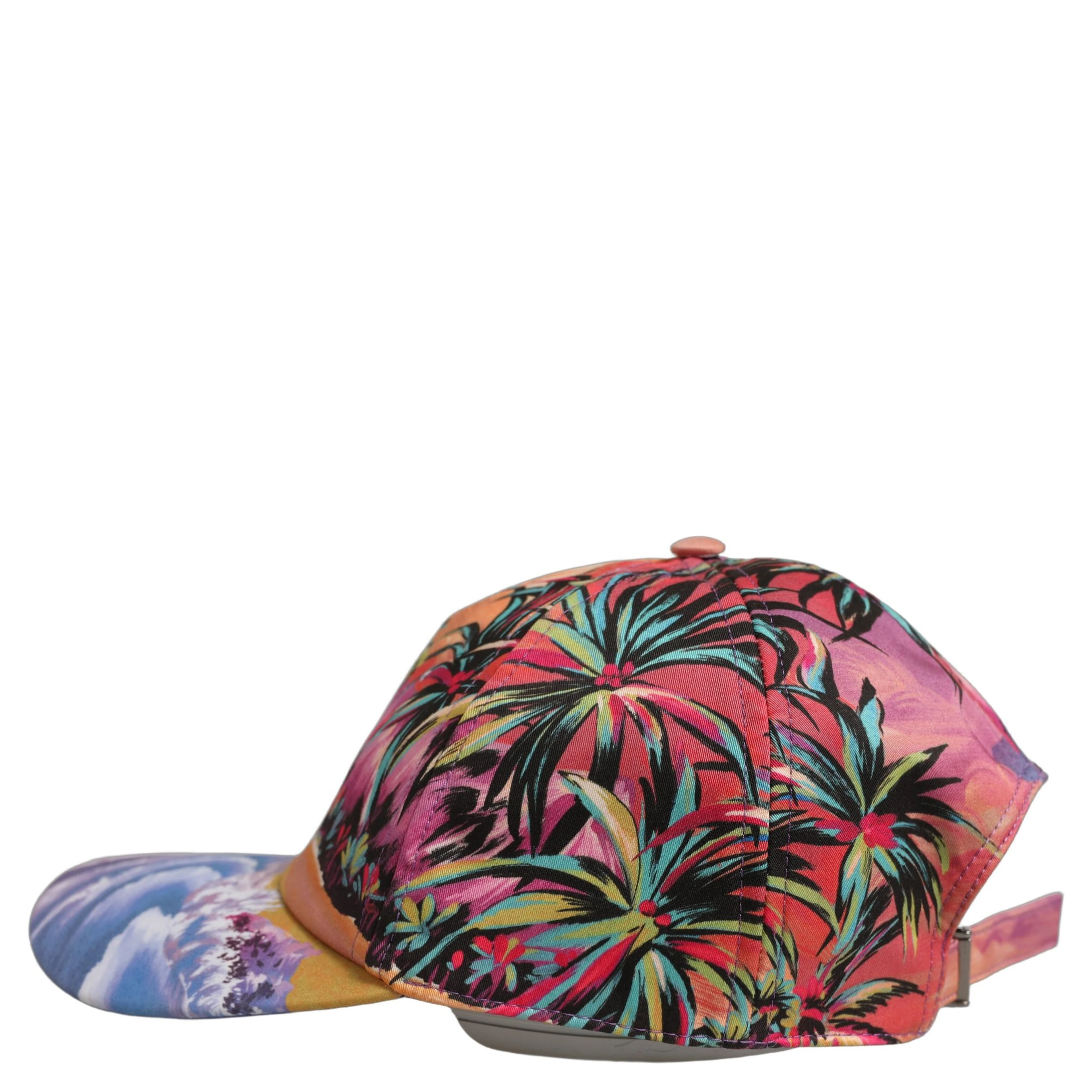 Multicolor Tropical Themed Baseball Capello Hat