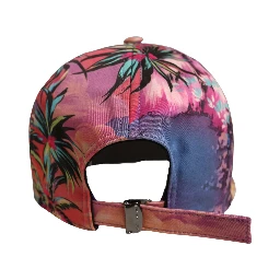 Multicolor Tropical Themed Baseball Capello Hat