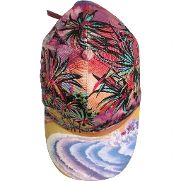 Multicolor Tropical Themed Baseball Capello Hat