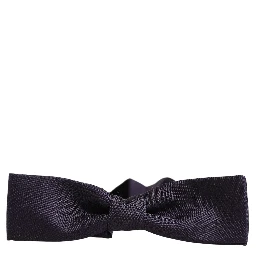 Men Violet 100% Silk Adjustable Neck Papillon Bow Tie