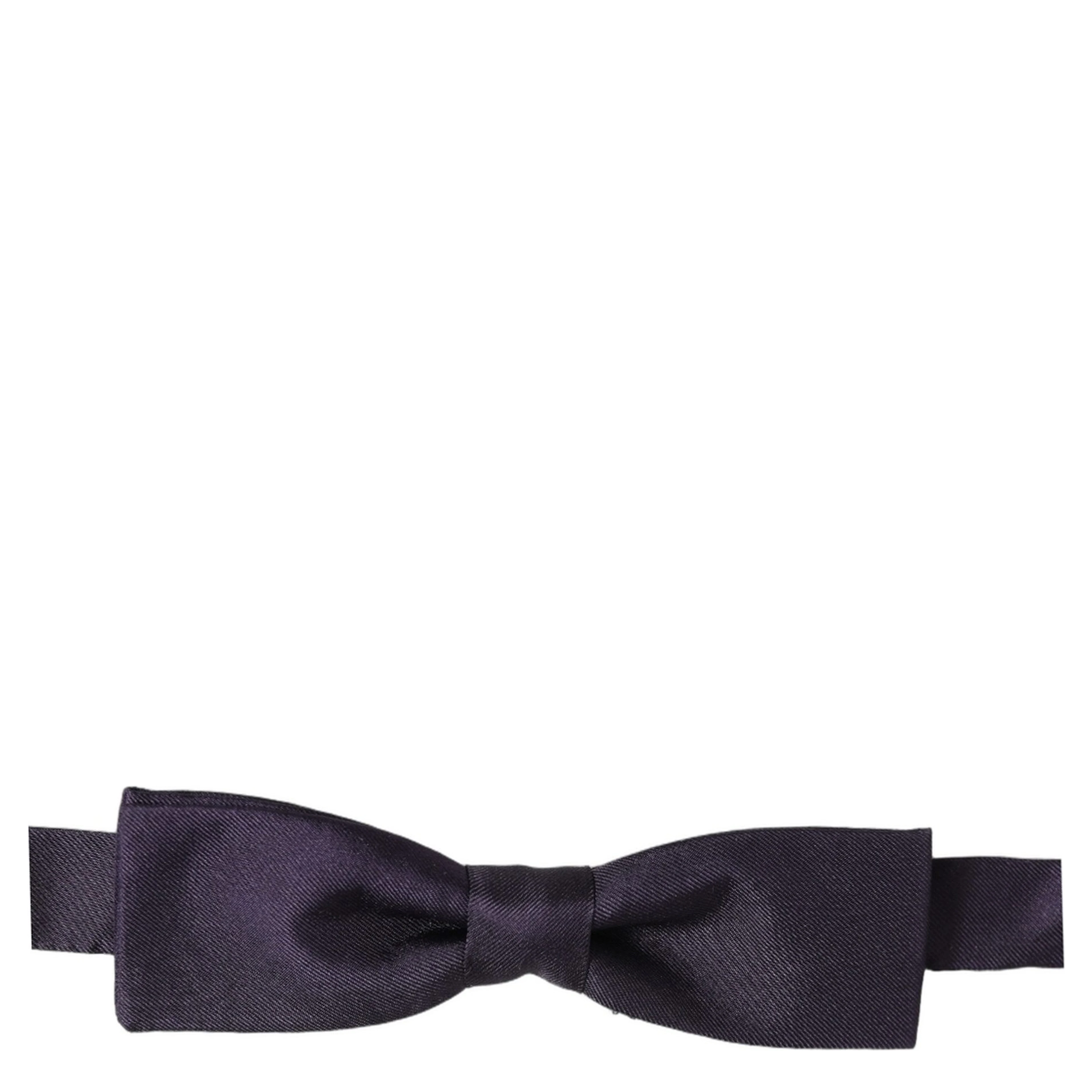 Men Violet 100% Silk Adjustable Neck Papillon Bow Tie